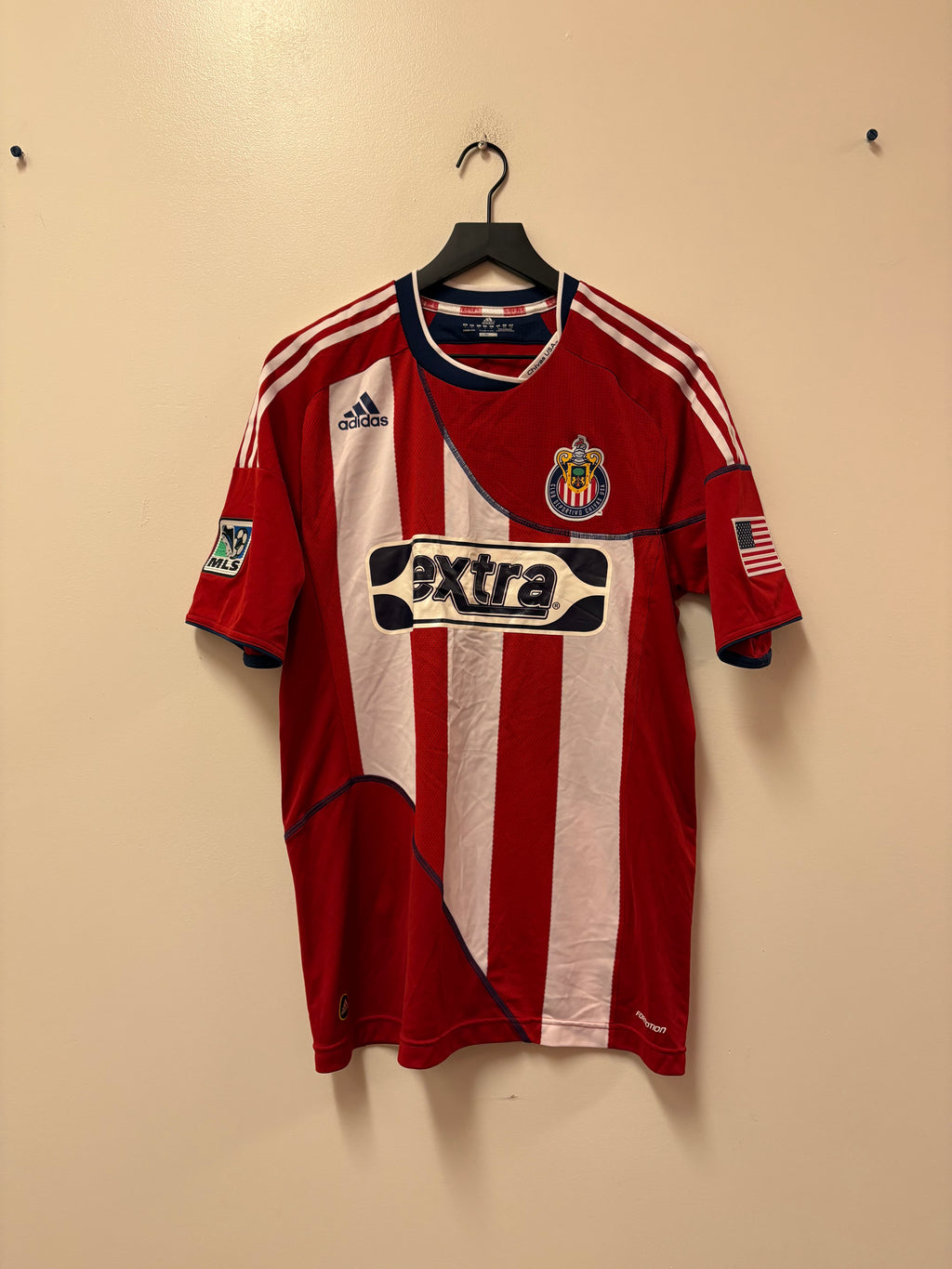 Adidas Chivas USA 2008-10 Home Jersey- Borja #23