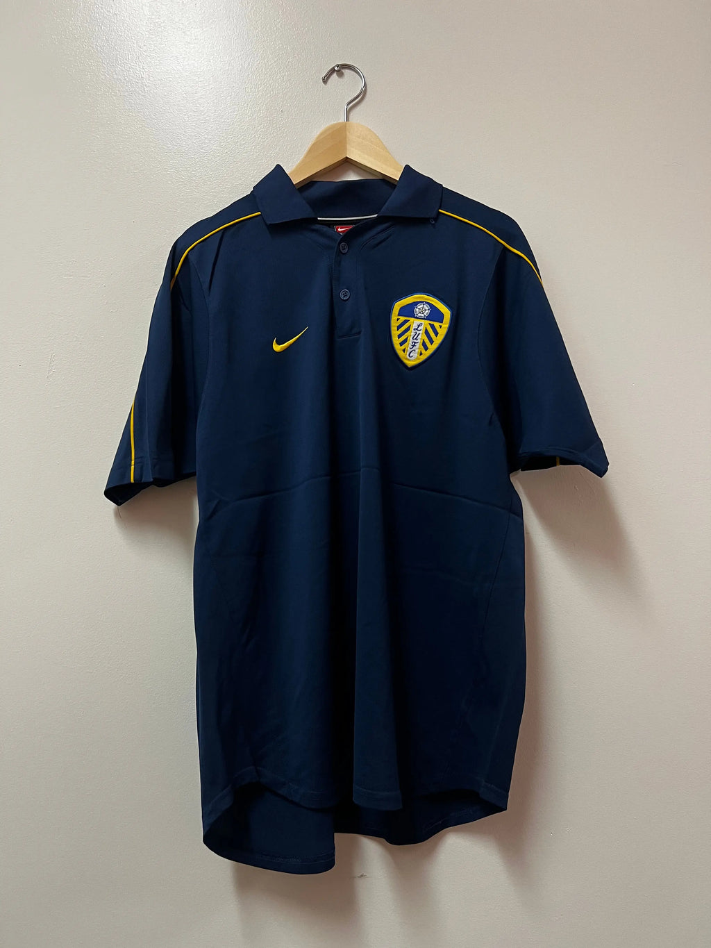 Nike Leeds United 2001-02 Polo Shirt STA Apparel