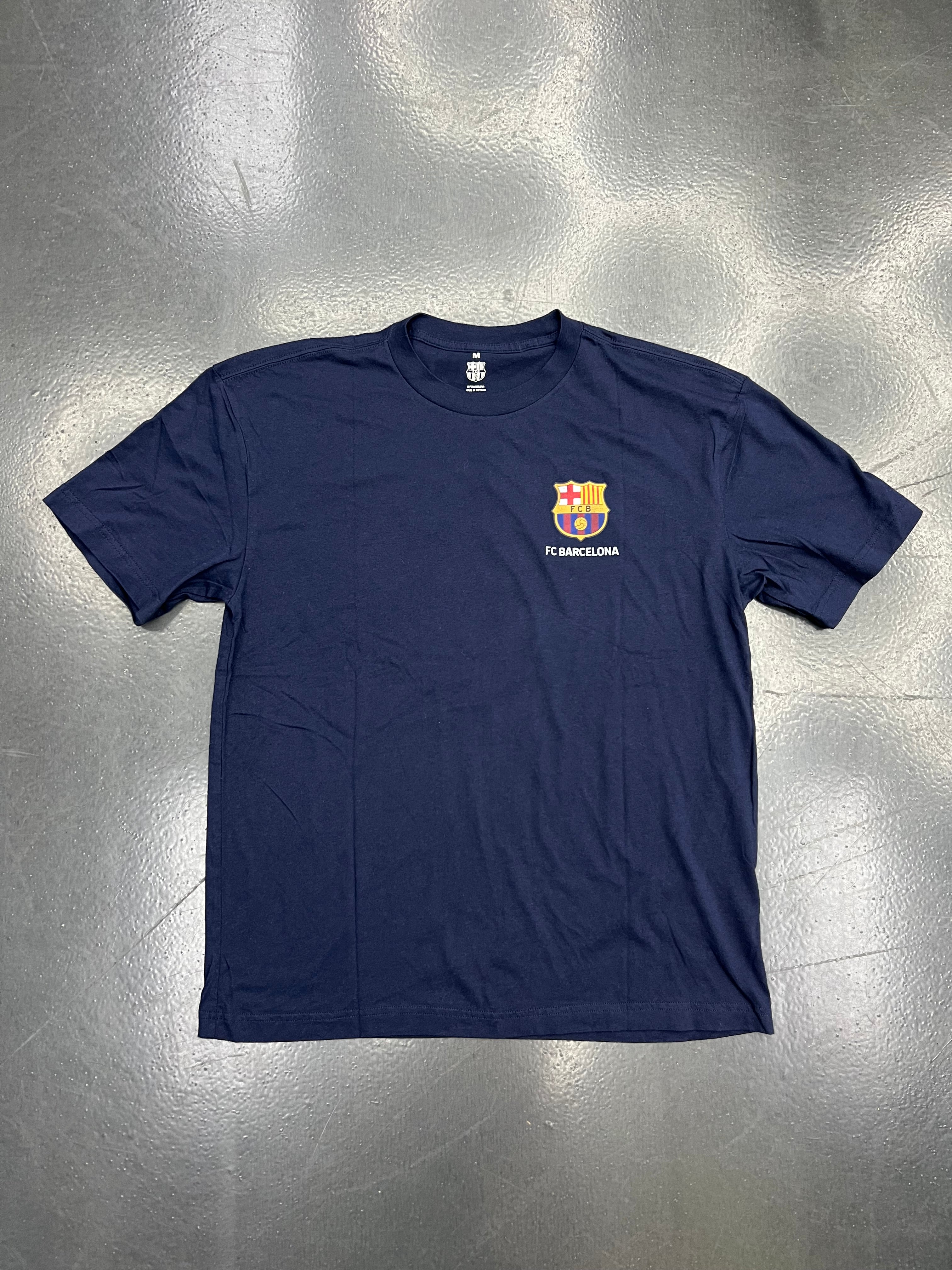 FC Barcelona Navy Blue Graphic Tee