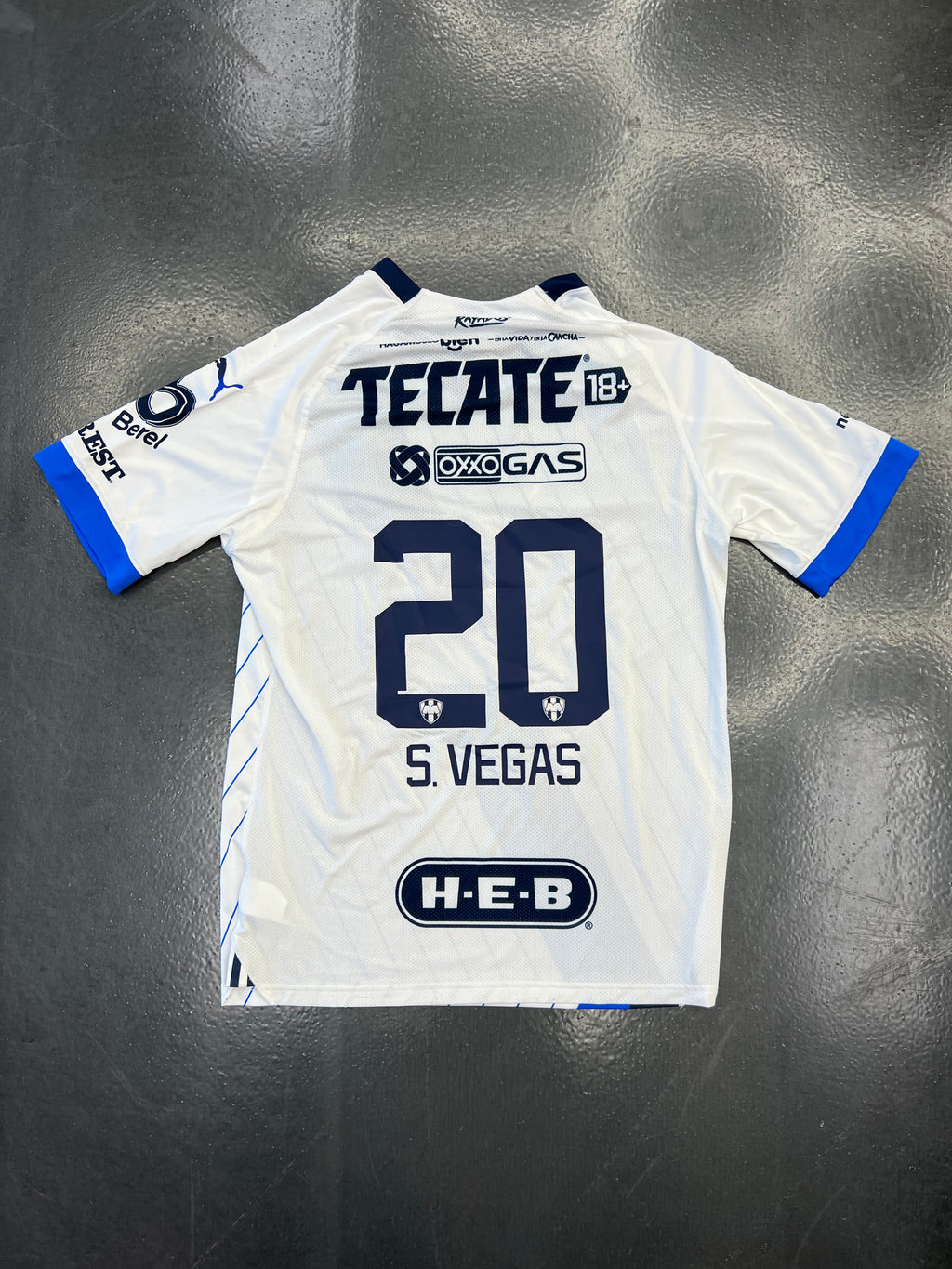 Puma Monterrey 2023/24 Away Jersey – S. Vegas #20