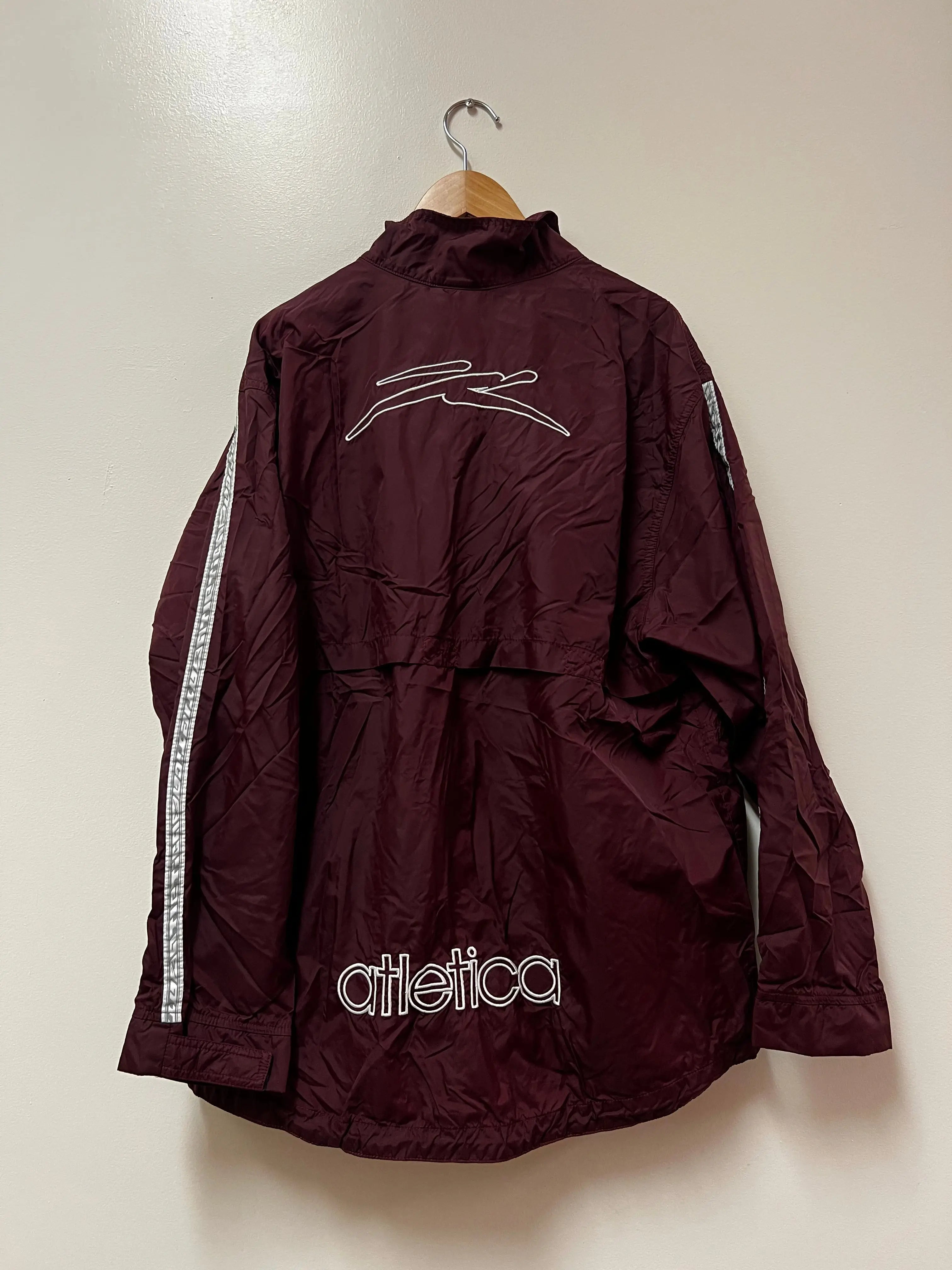 Athletica Monarcas Morelia Burgundy Windbreaker STA Apparel