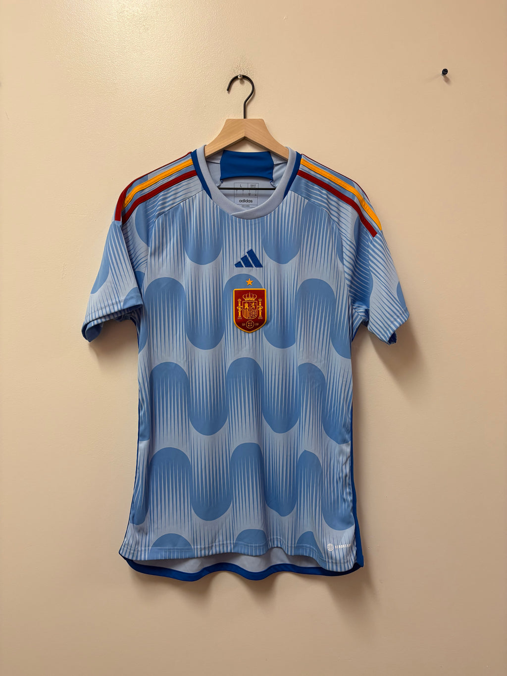 Adidas Spain 2022 Away Jersey