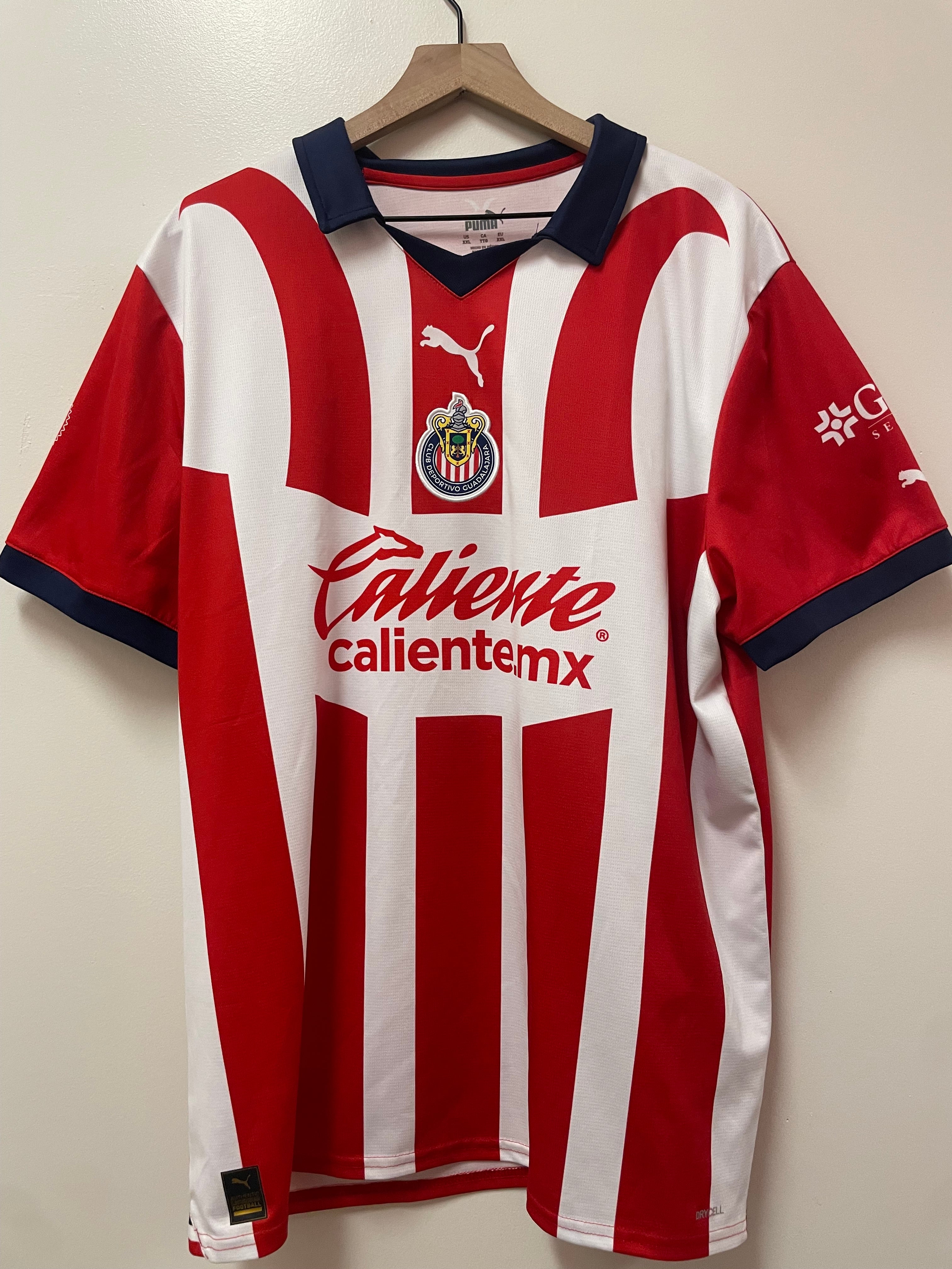 PUMA Chivas Guadalajara 2023/24 Home Jersey – Erick Gutiérrez #15