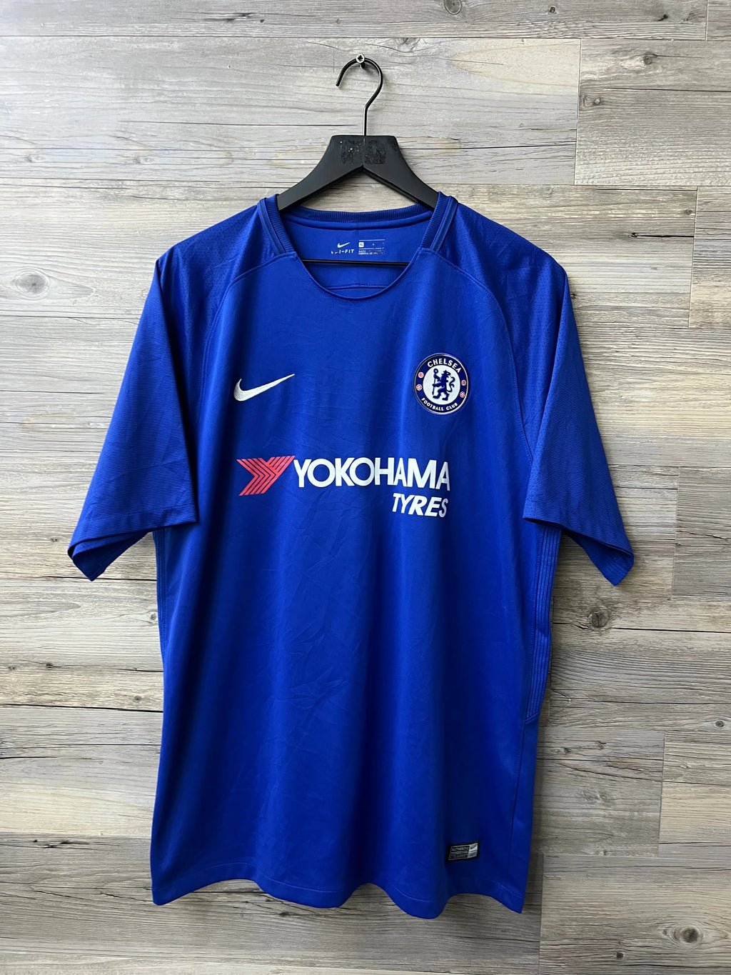 Nike Chelsea 2017–18 Home Jersey – Eden Hazard #10