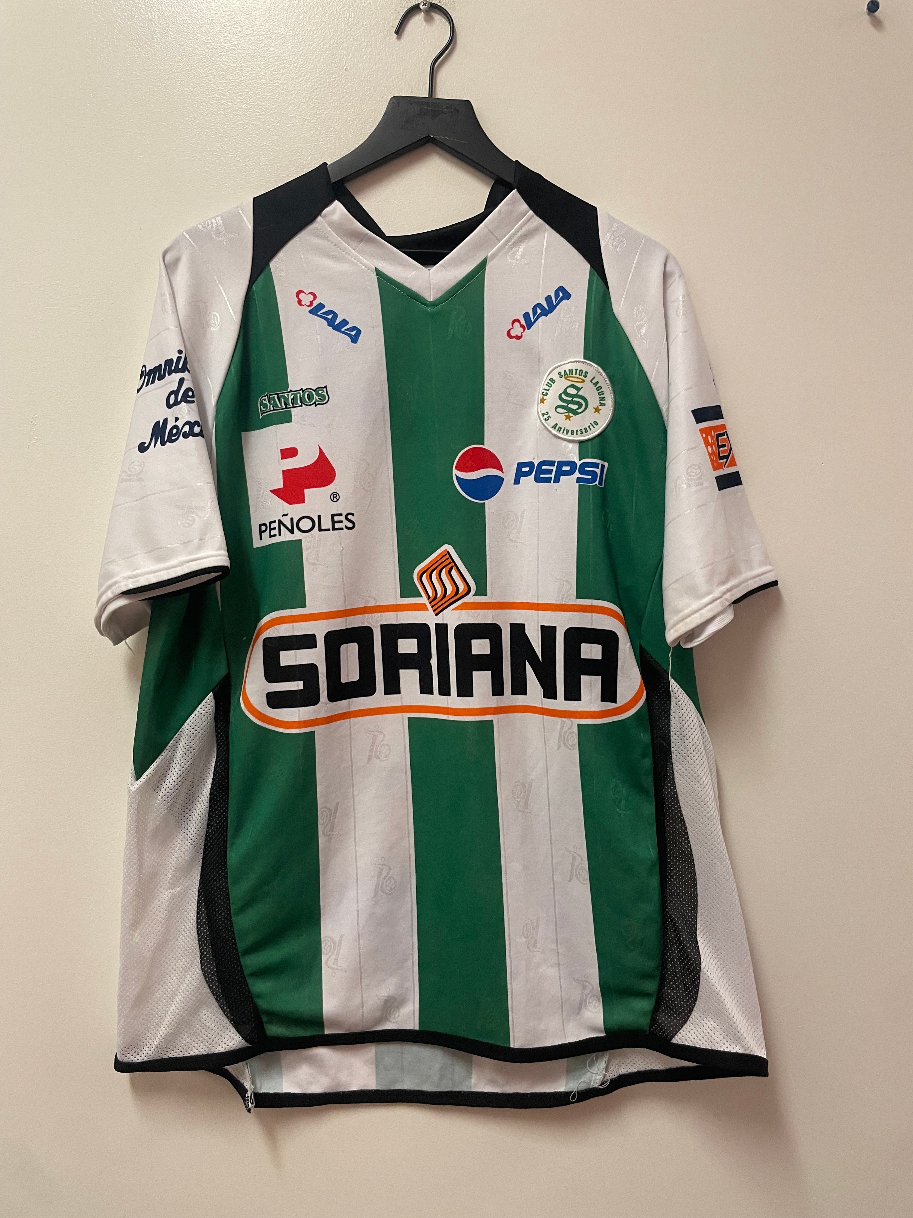 Atlética Club Santos Laguna 25th Anniversary Home Jersey