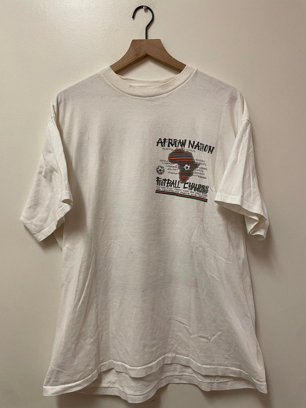 Vintage African Nation Football Championship T-Shirt STA Apparel