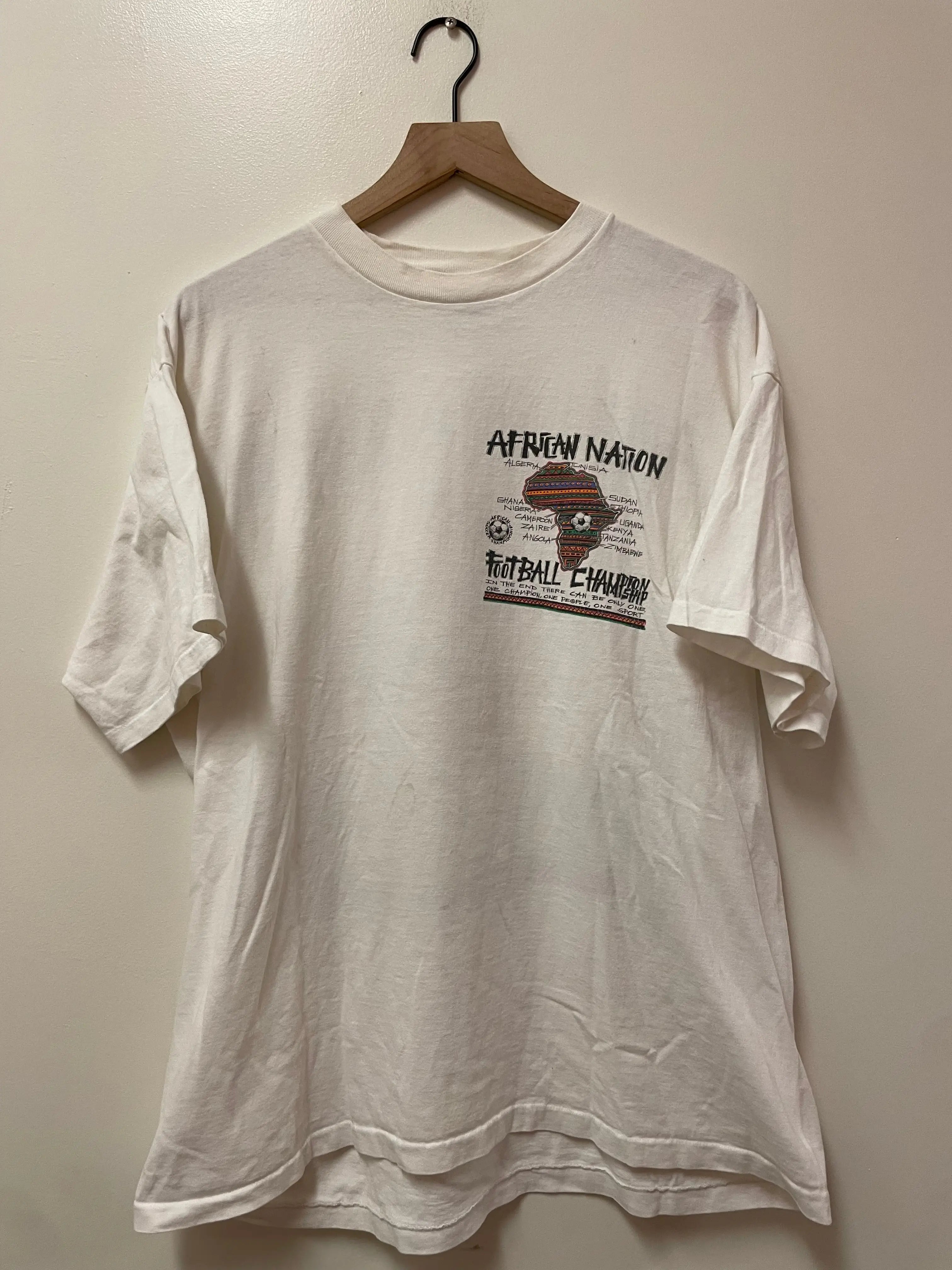Vintage African Nation Football Championship T-Shirt STA Apparel