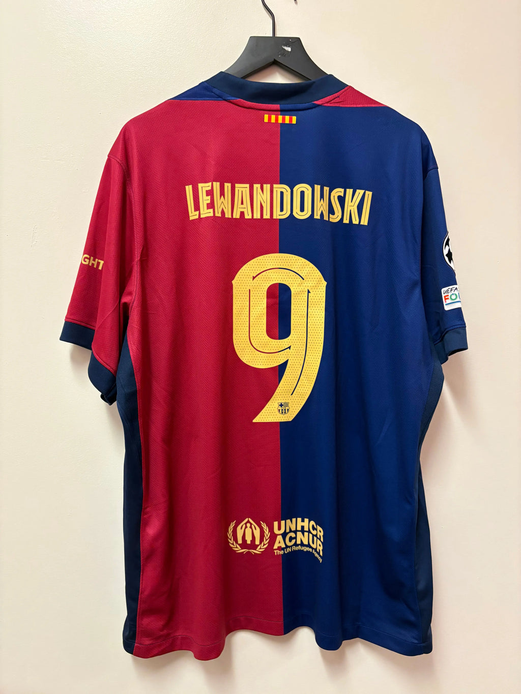 Nike FC Barcelona 2024-2025 Home Jersey-  R. Lewandowski #9 STA Apparel