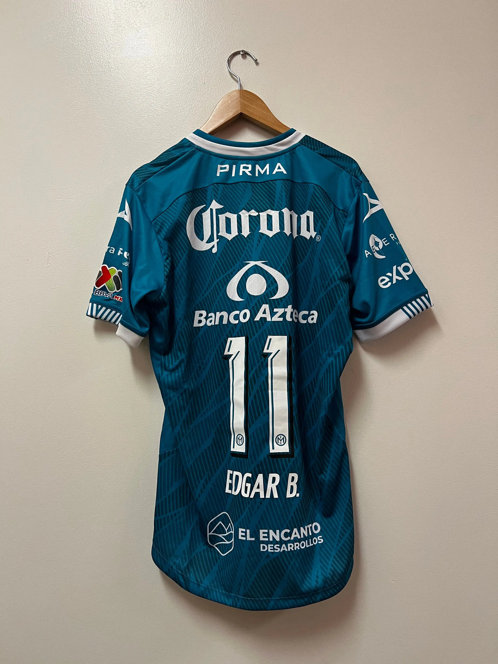 Pirma Mazatlán FC 2023–24 Away Jersey — #11 Edgar B. STA Apparel