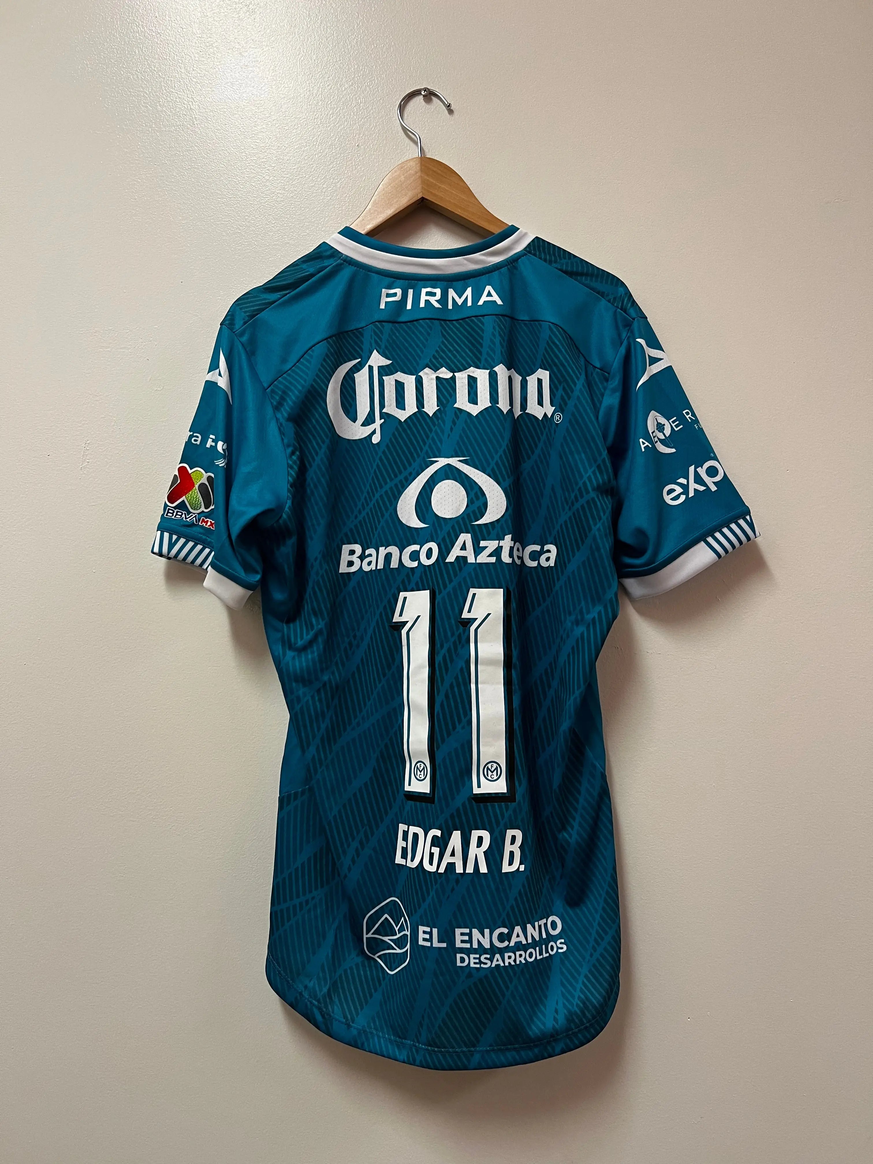 Pirma Mazatlán FC 2023–24 Away Jersey — #11 Edgar B. STA Apparel