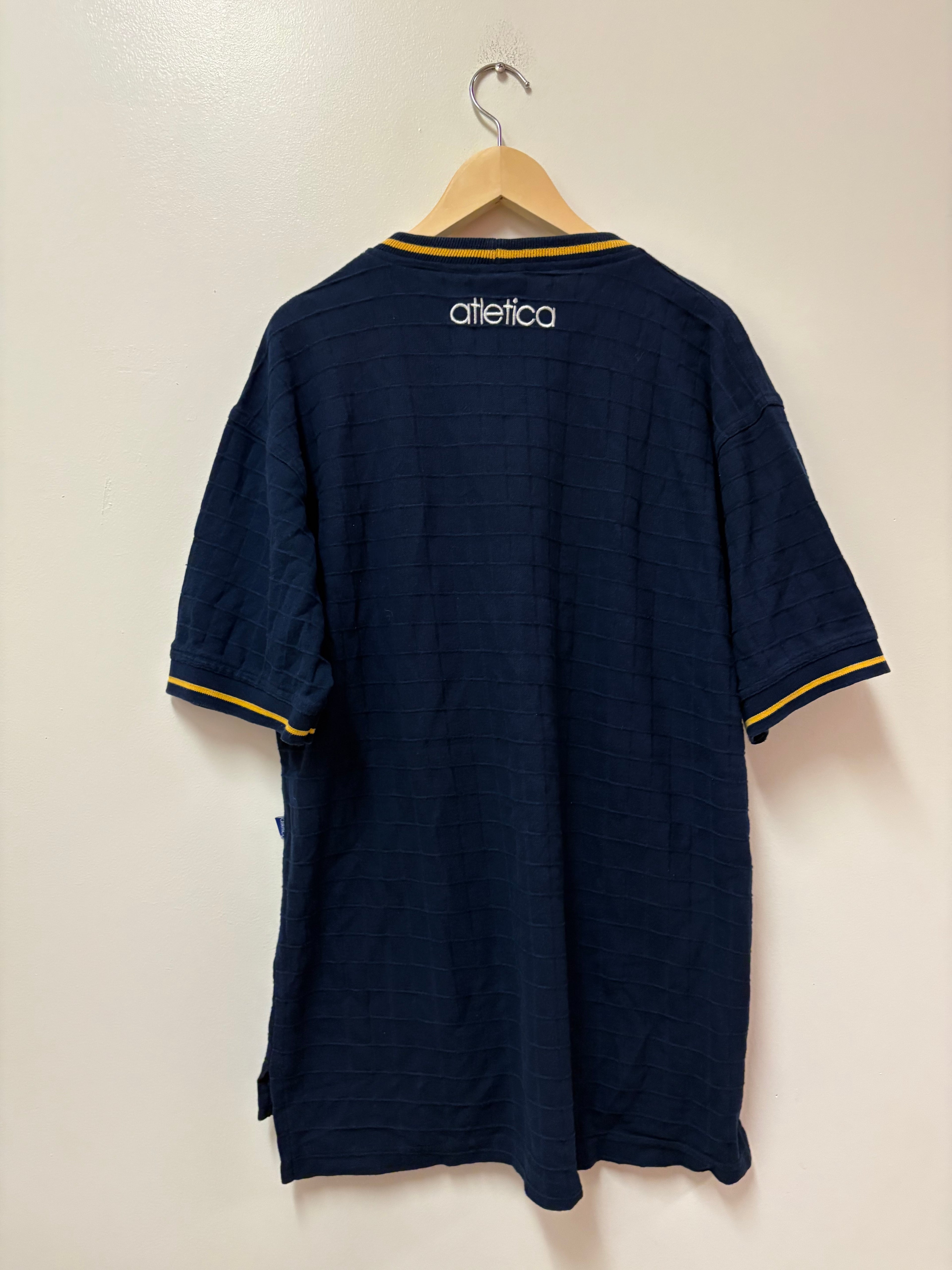 Athletica Monarcas Morelia T-Shirt (Blue and Yellow)