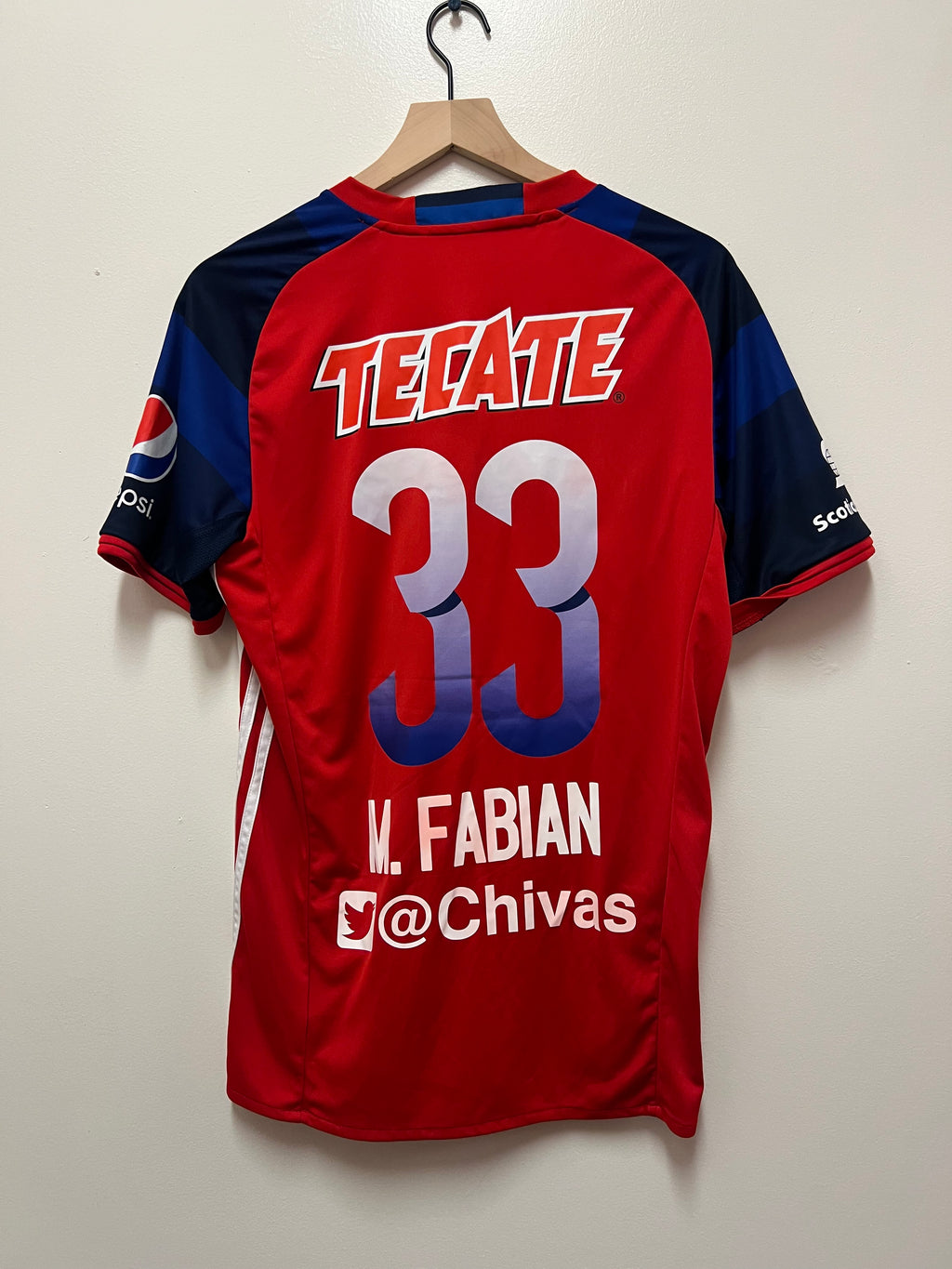 Adidas Chivas 2016-17 Third Jersey – M. Fabián #33