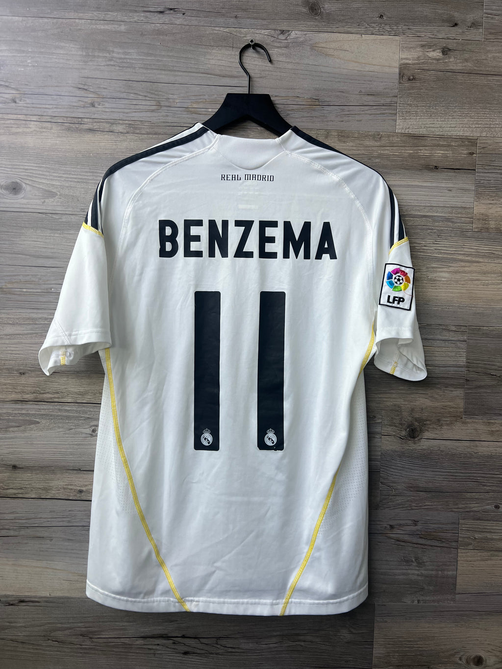 Adidas Real Madrid 2009–10 Home Jersey – Karim Benzema #11