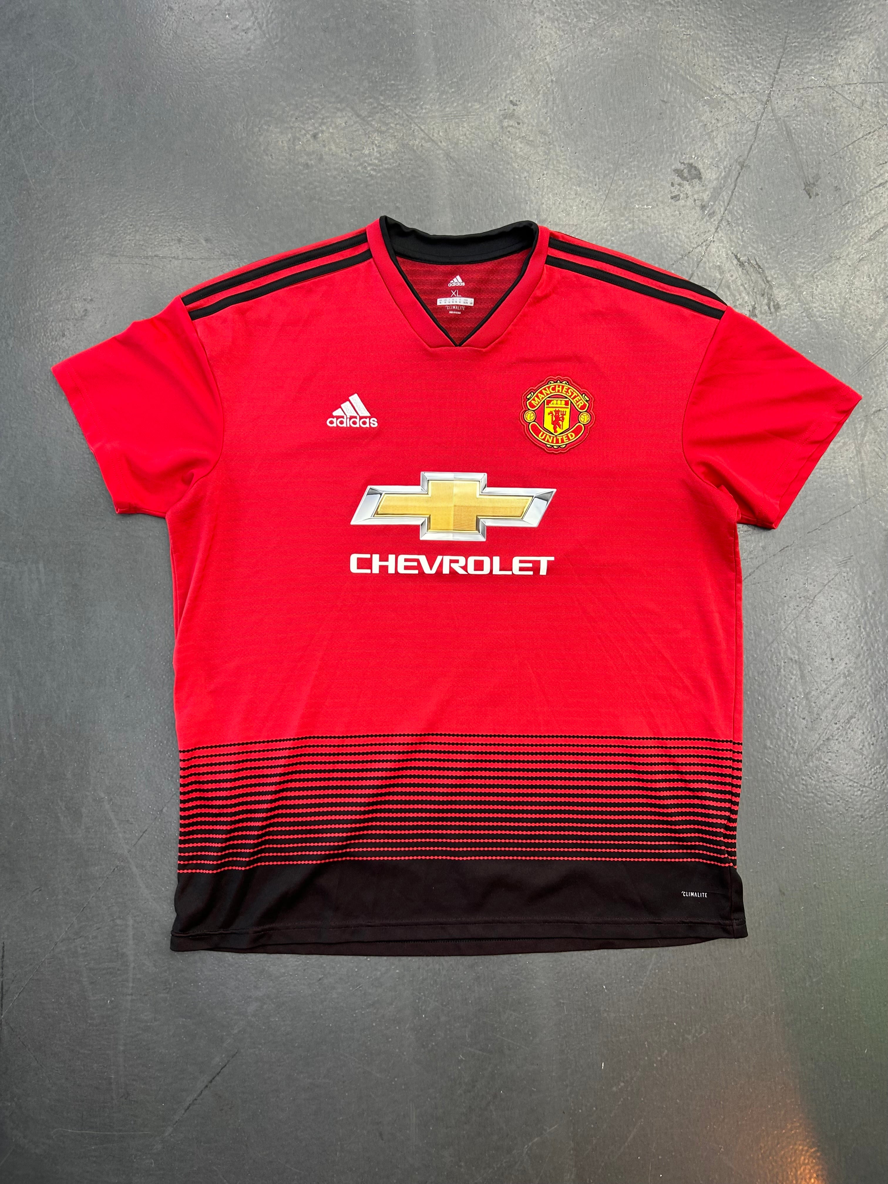 Adidas Manchester United 2018-2019 Home Jersey
