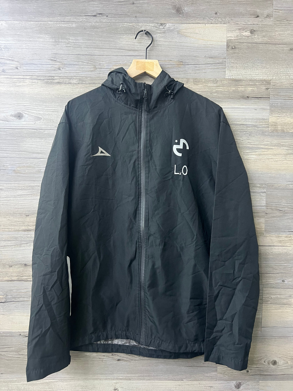 Pirma Monarcas Morelia “L.O.” Black Hooded Training Windbreaker
