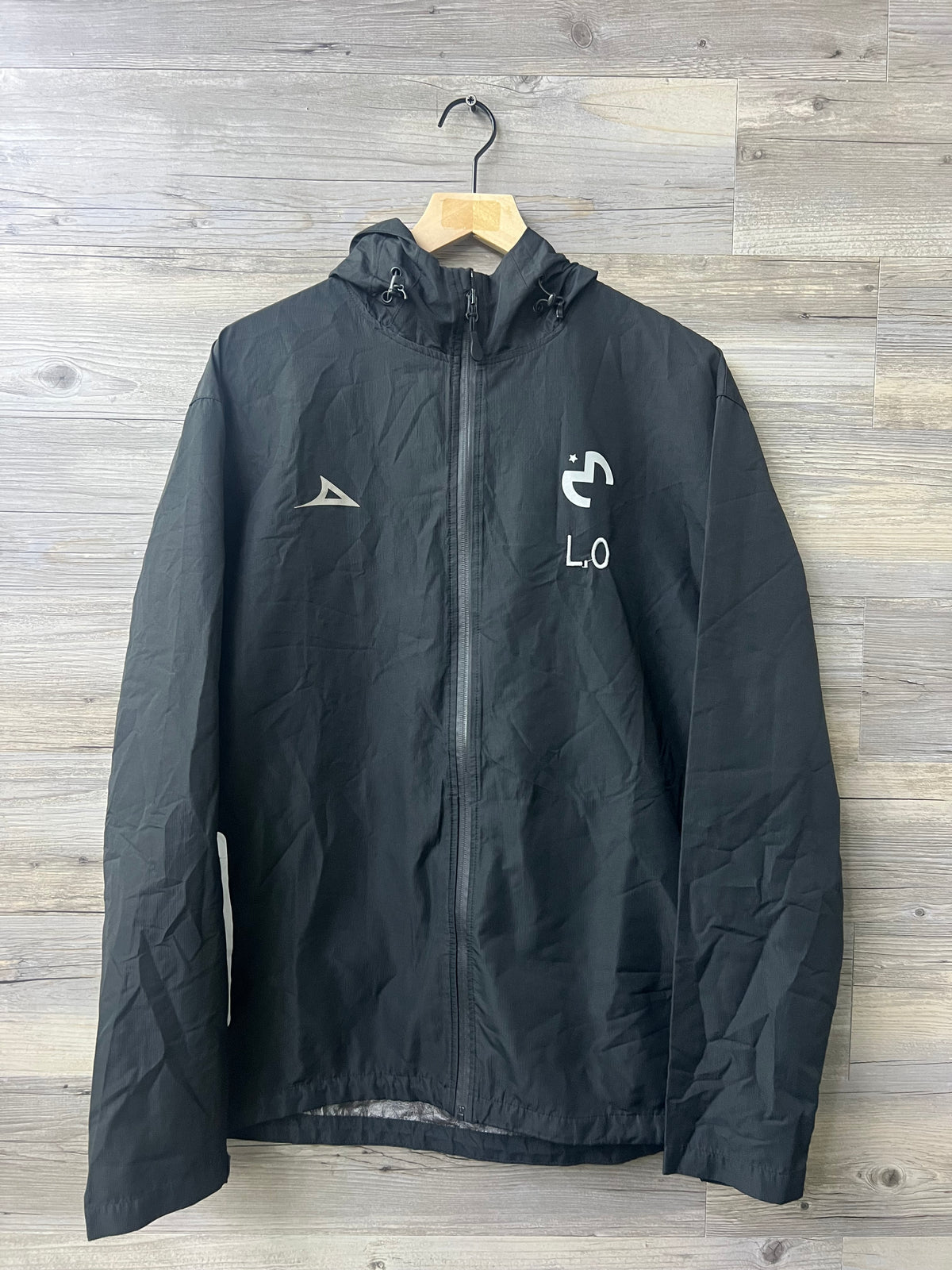 Pirma Monarcas Morelia “L.O.” Black Hooded Training Windbreaker