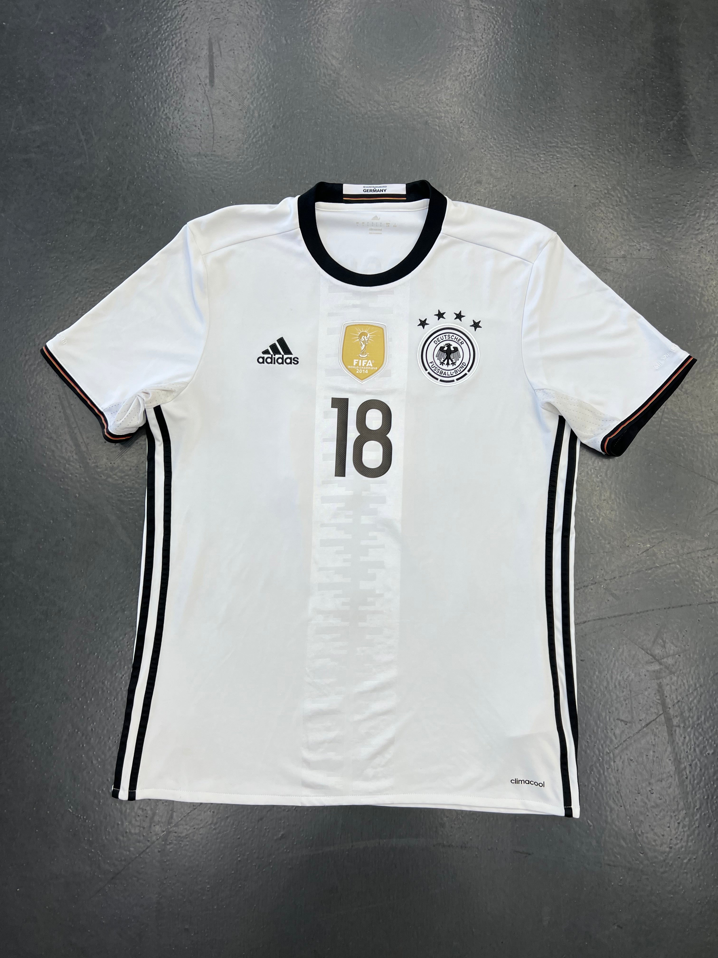 Adidas Germany 2016 Home Jersey – Toni Kroos #18