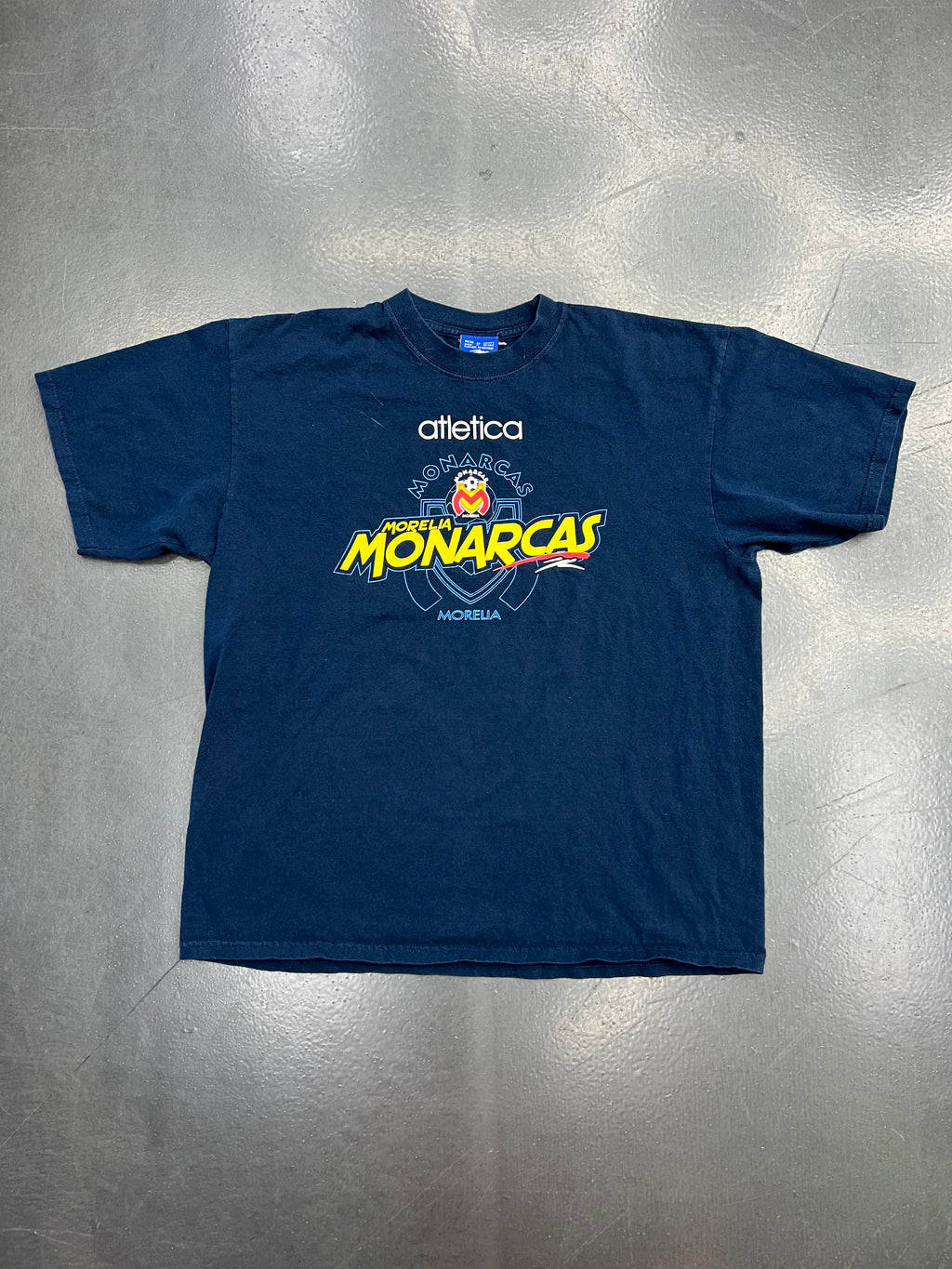 Atlética Monarcas Morelia Graphic T-Shirt – Navy