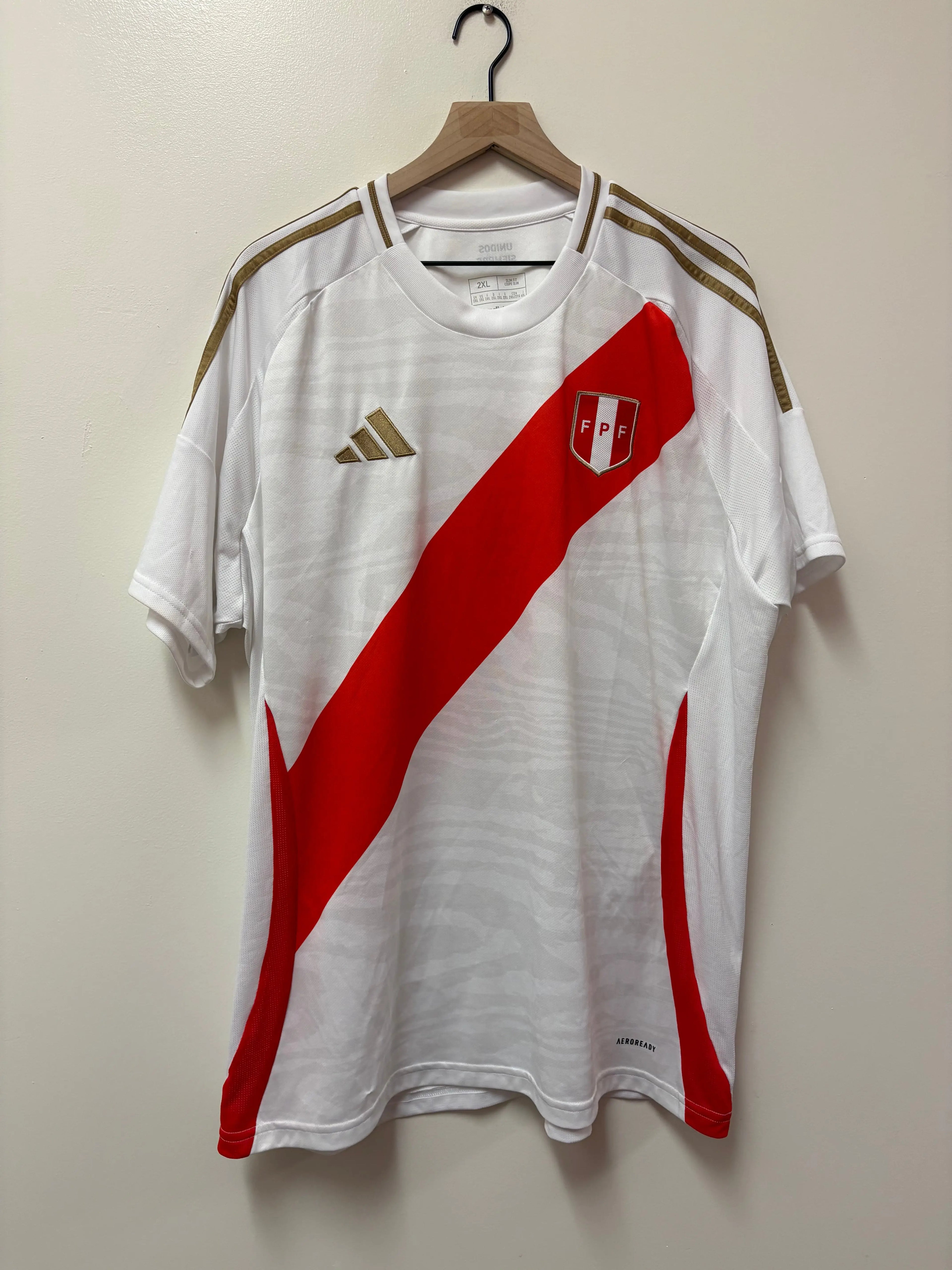 Adidas Peru Home Jersey 2024 STA Apparel