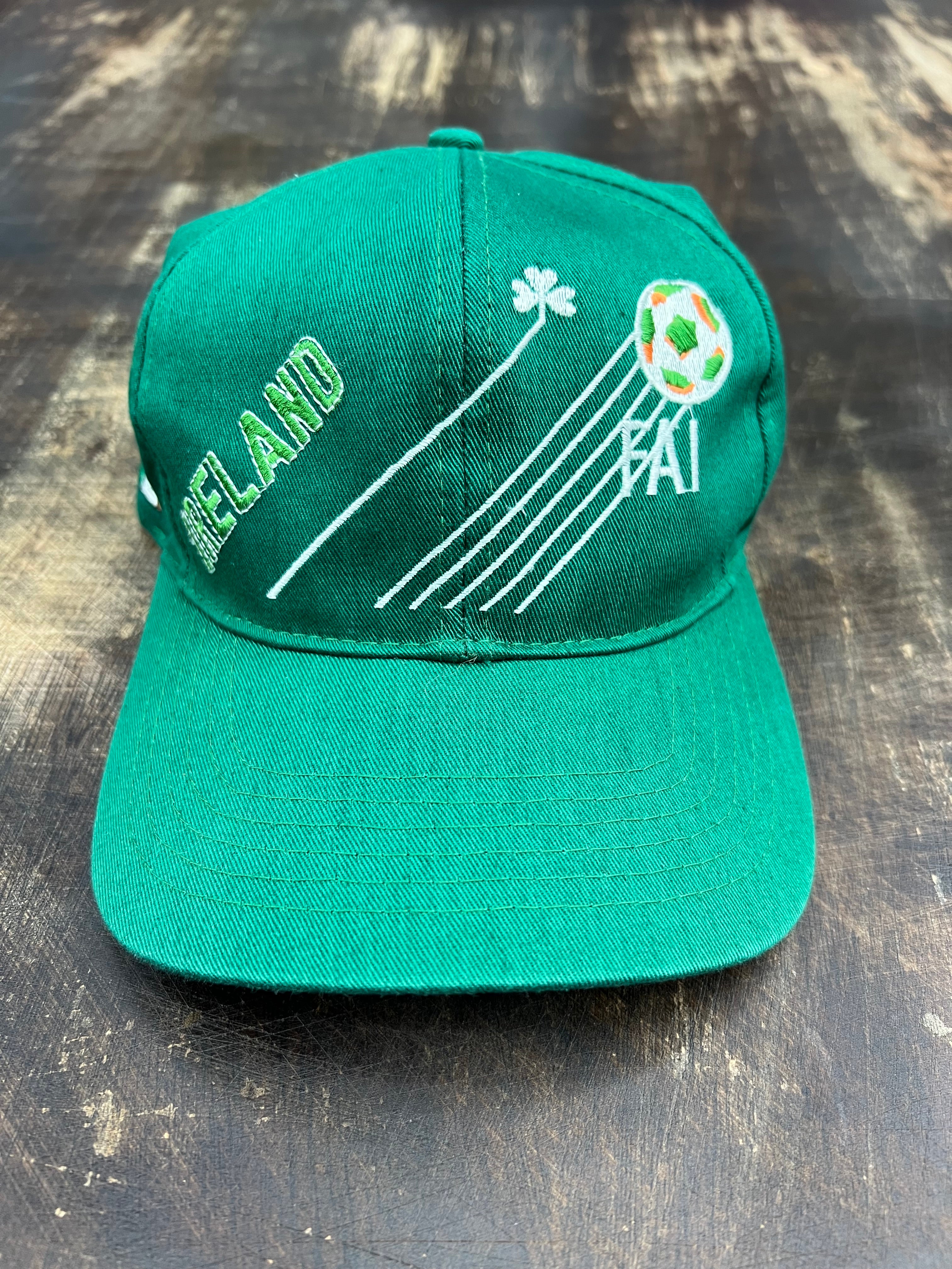 Vintage Ireland FAI Football Snapback – Classic Green Edition