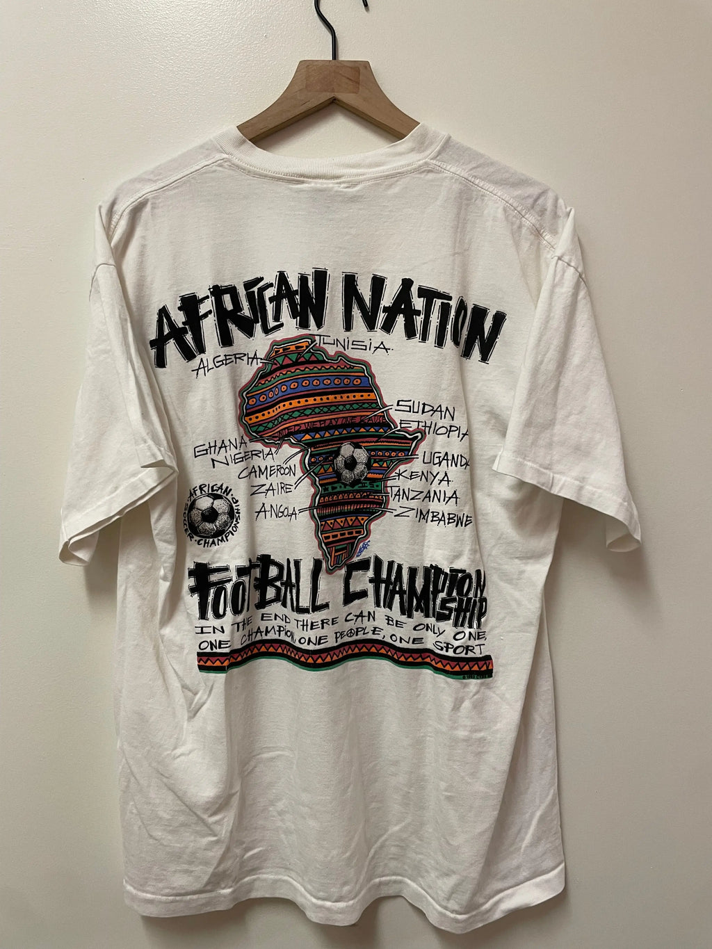 Vintage African Nation Football Championship T-Shirt STA Apparel