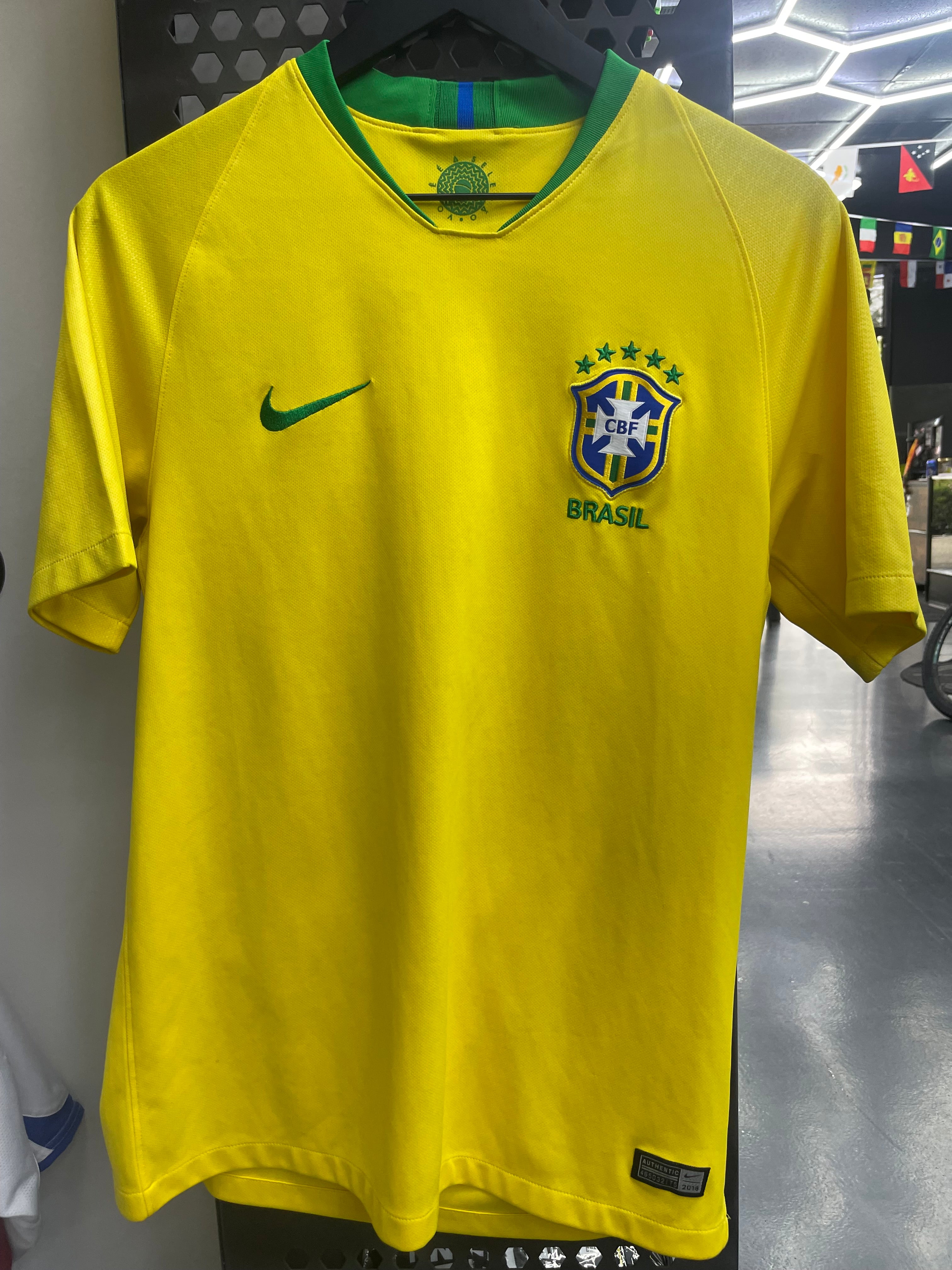 Nike Brazil 2018-19 Home Jersey