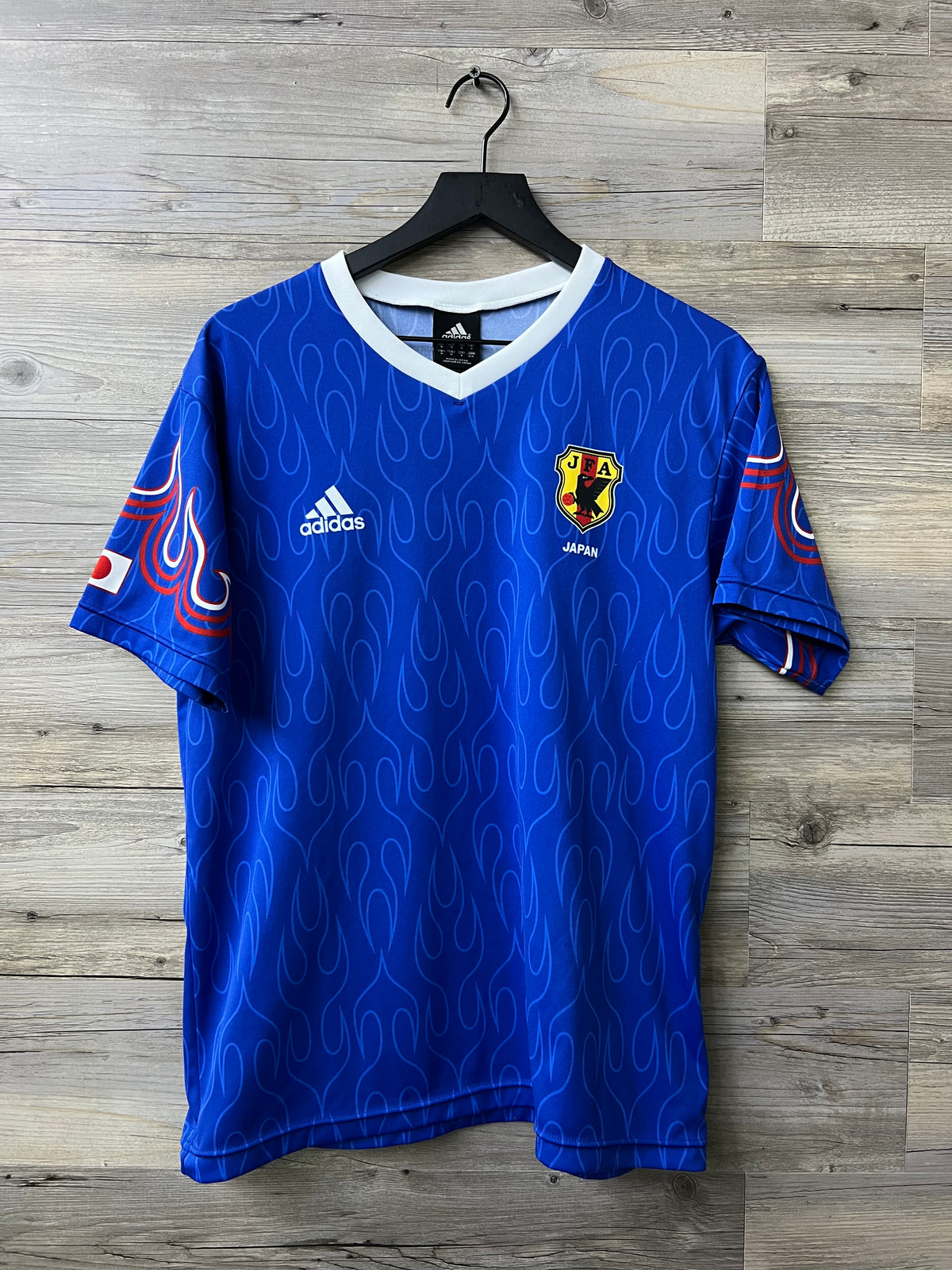 Adidas Japan 1998 “Flame” Retro Reissue Home Jersey