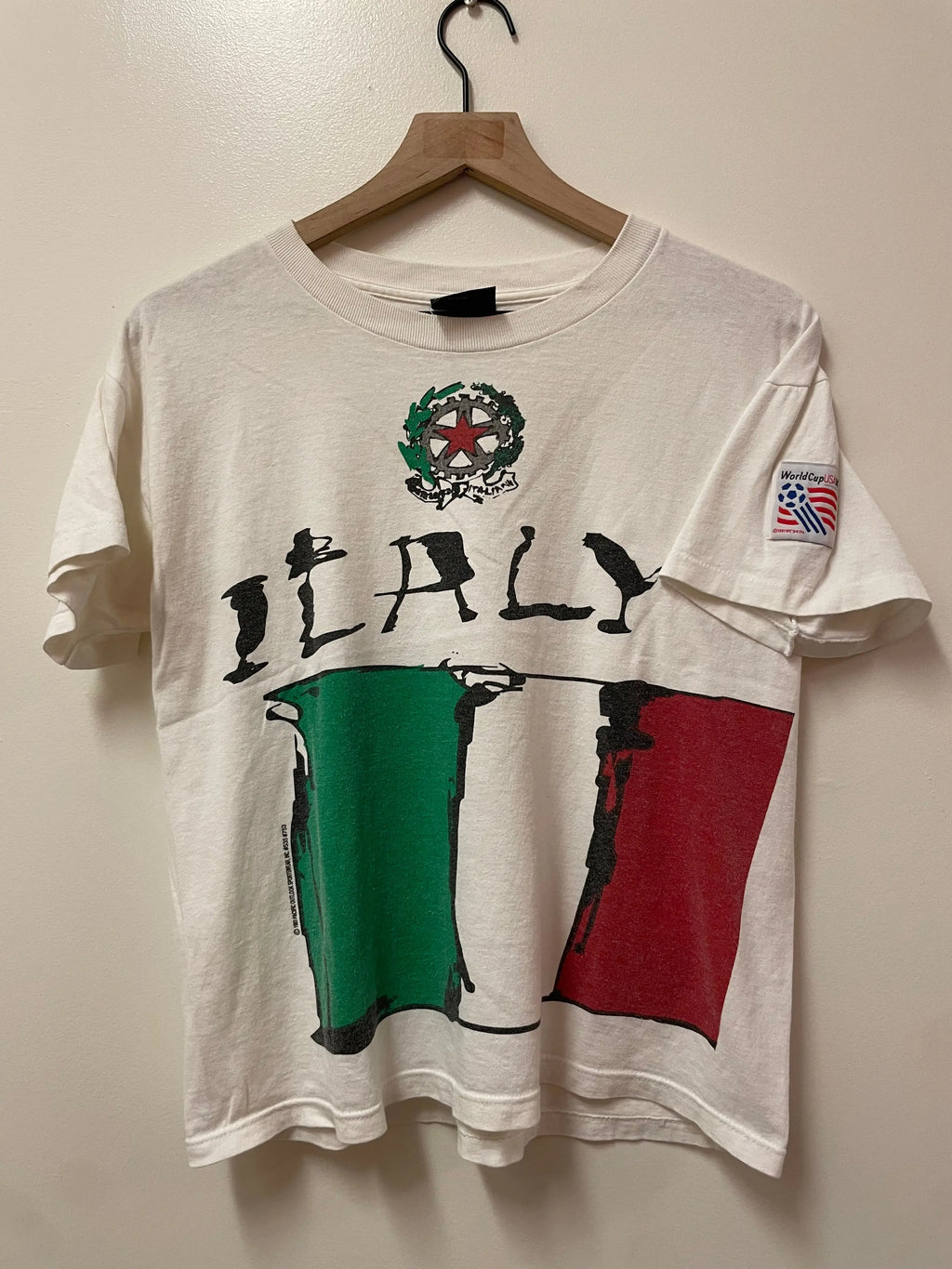 Vintage 1994 FIFA World Cup Italy T-Shirt STA Apparel
