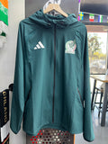adidas Mexico 2026 Tiro All-Weather Travel Jacket – Green