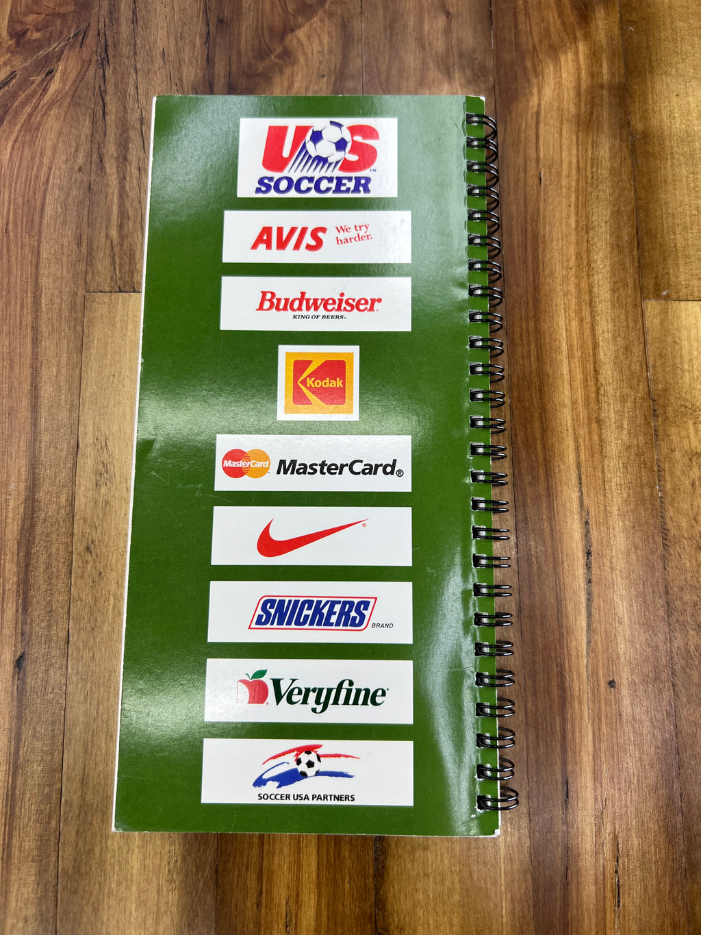 1996 U.S. Soccer Media Guide – Signed Collectible Program Book | USMNT Vintage Soccer Memorabilia