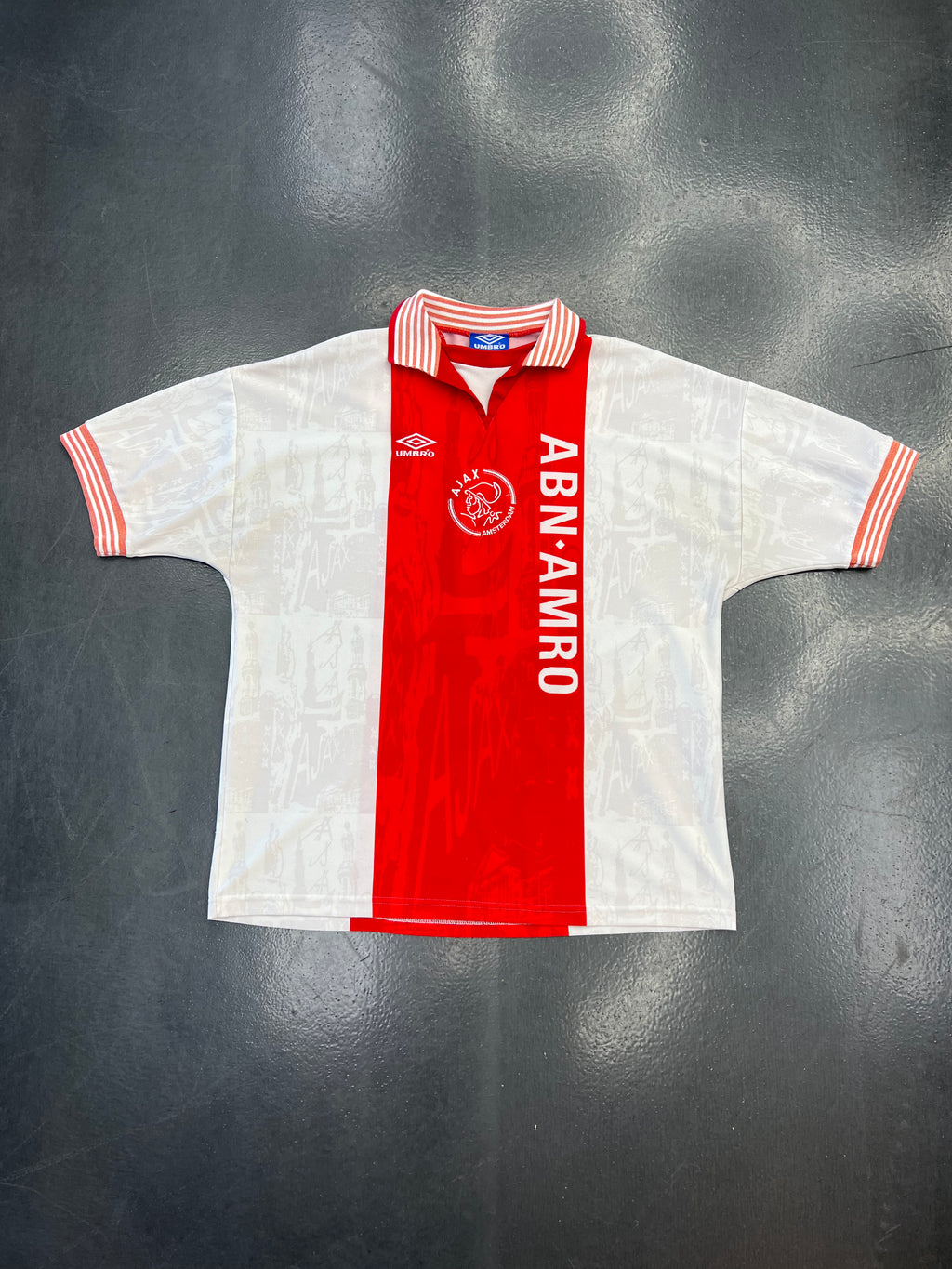 Umbro Ajax 1996/97 Home Jersey – Litmanen #10