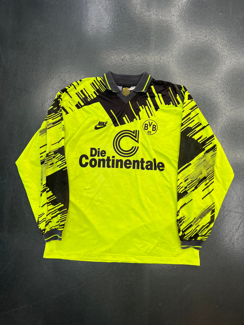 Nike Borussia Dortmund 1993/94 Home Goalkeeper Jersey (Long Sleeve)