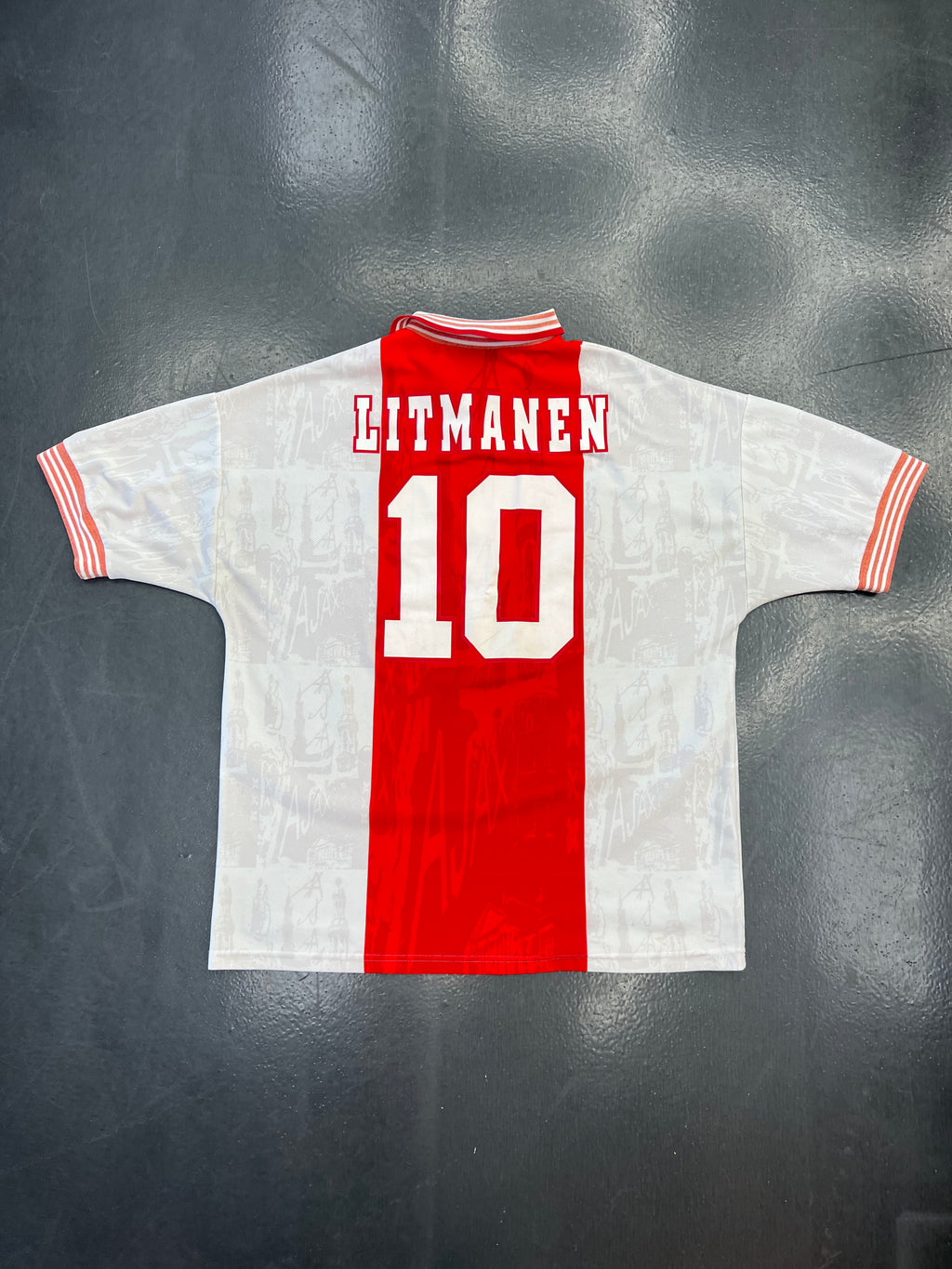 Umbro Ajax 1996/97 Home Jersey – Litmanen #10