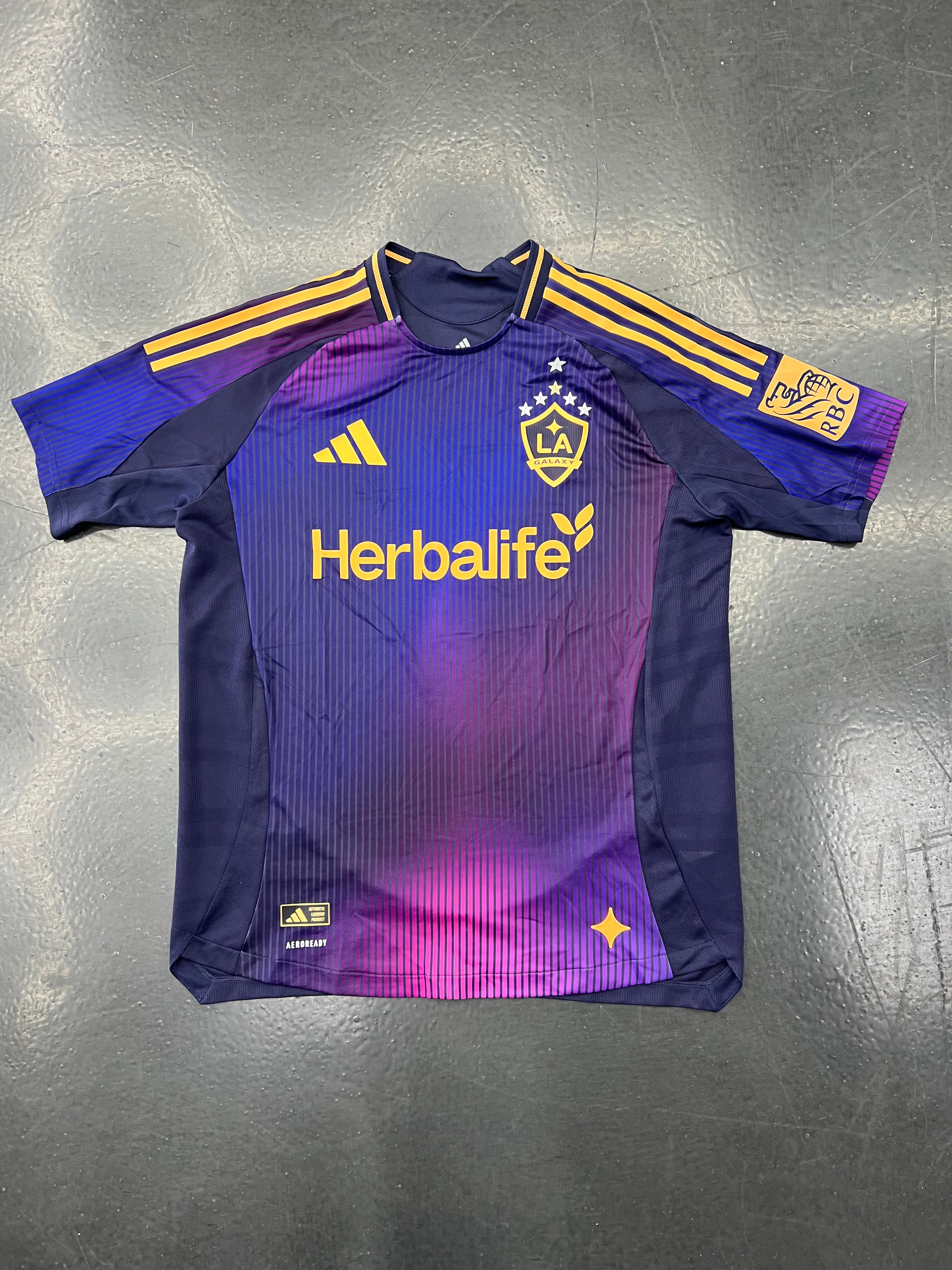 Adidas LA Galaxy 2025/26 Away Authentic Jersey