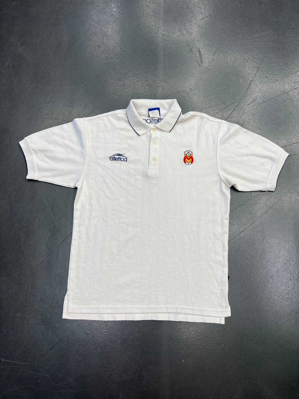 Atletica Monarcas Morelia Textured White Polo