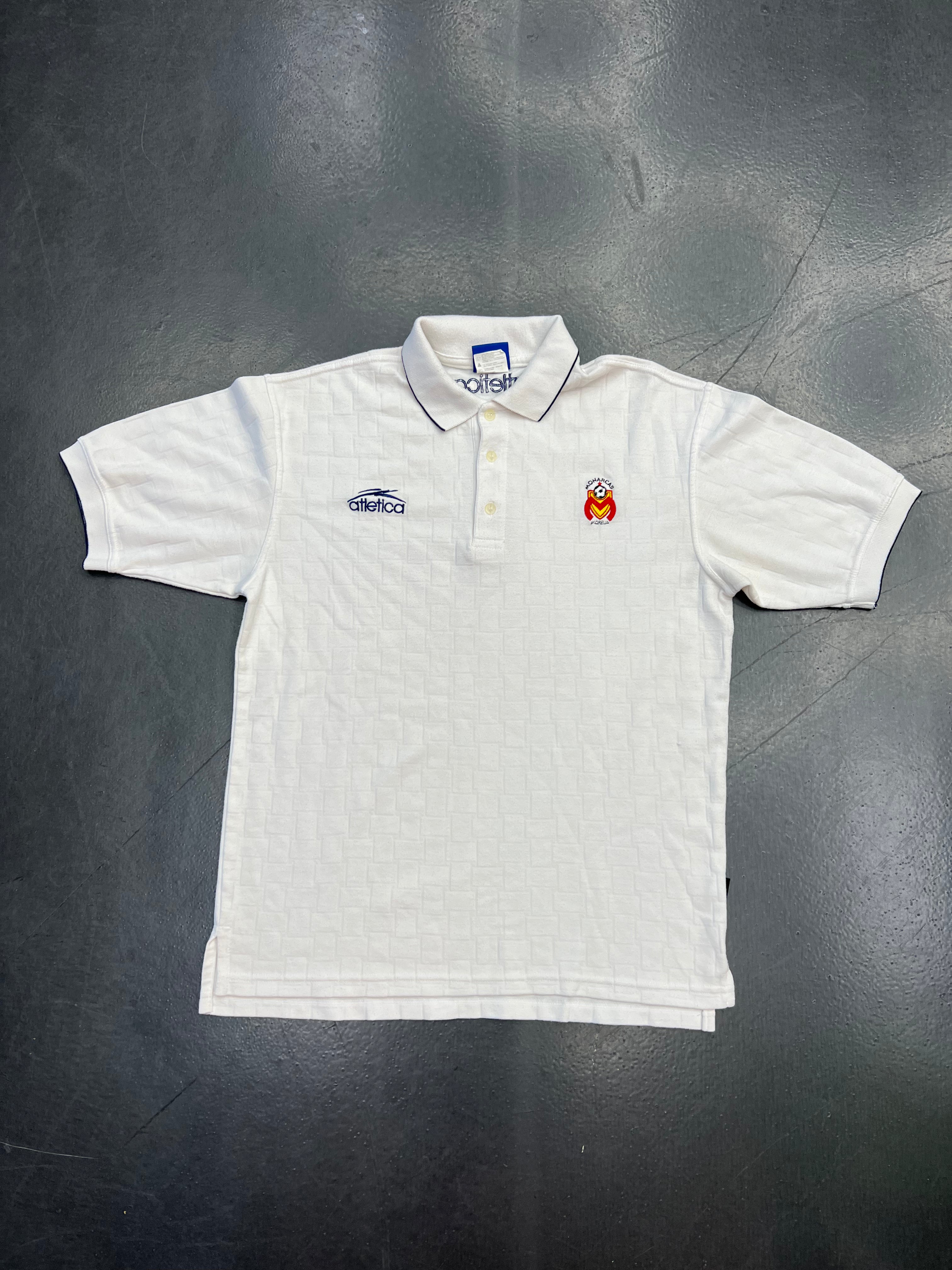 Atletica Monarcas Morelia Textured White Polo