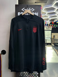 Nike USA Soccer Strike Drill Top – Black/Red Quarter-Zip