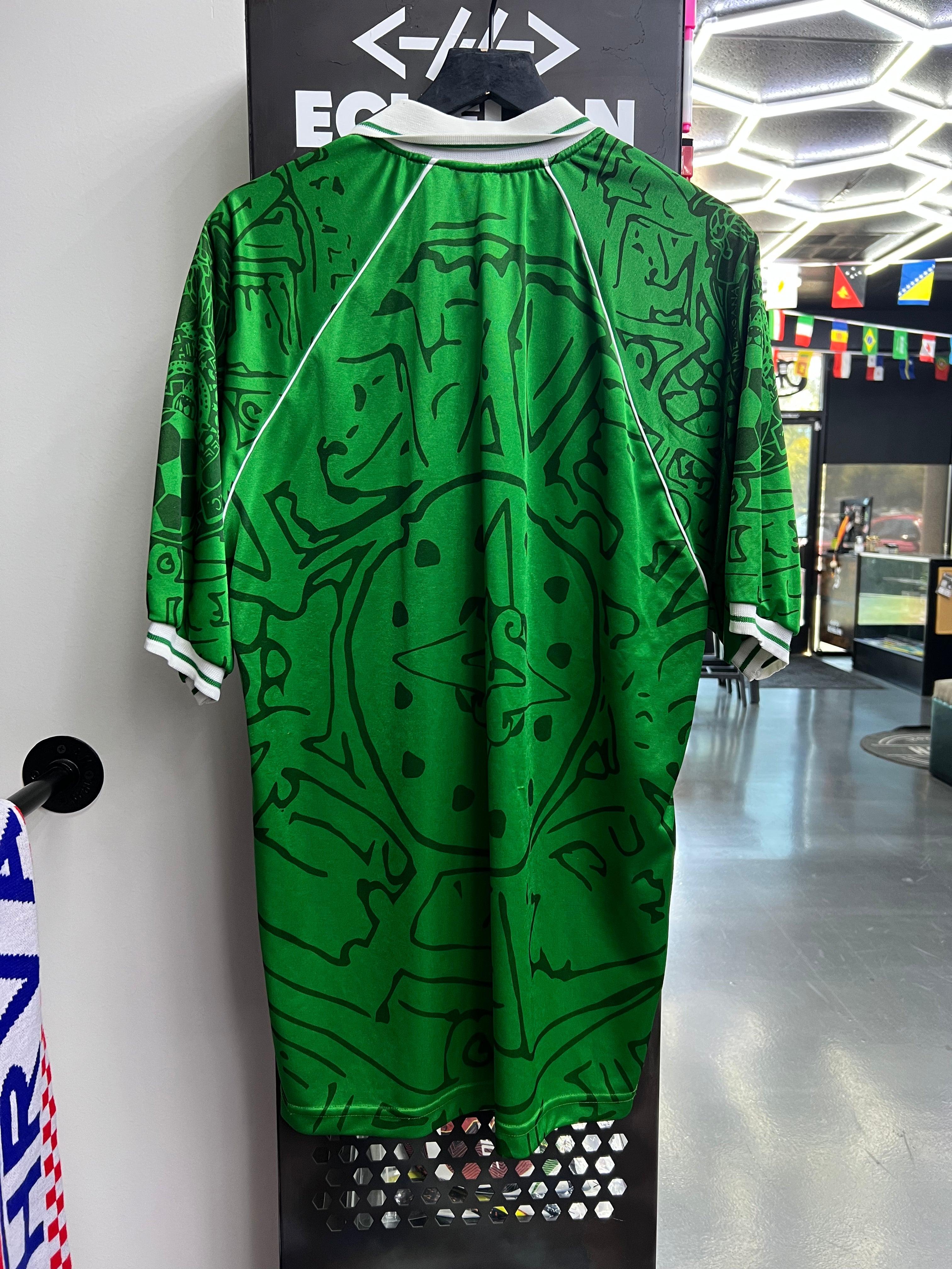 Mexico 1998 Home Jersey (MEXICAN BOOT)
