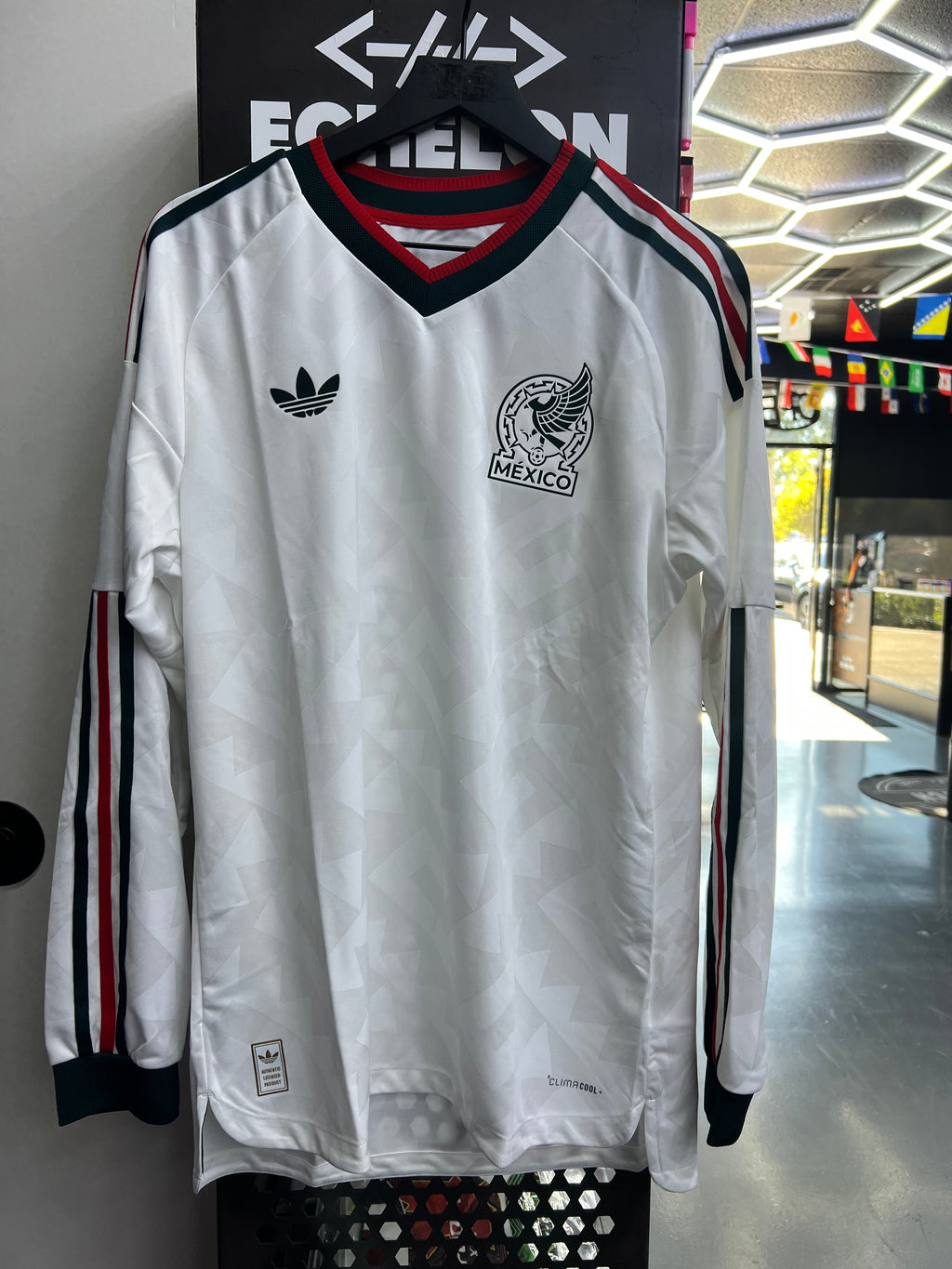 Adidas Mexico 2026 Away Authentic Long Sleeve Jersey