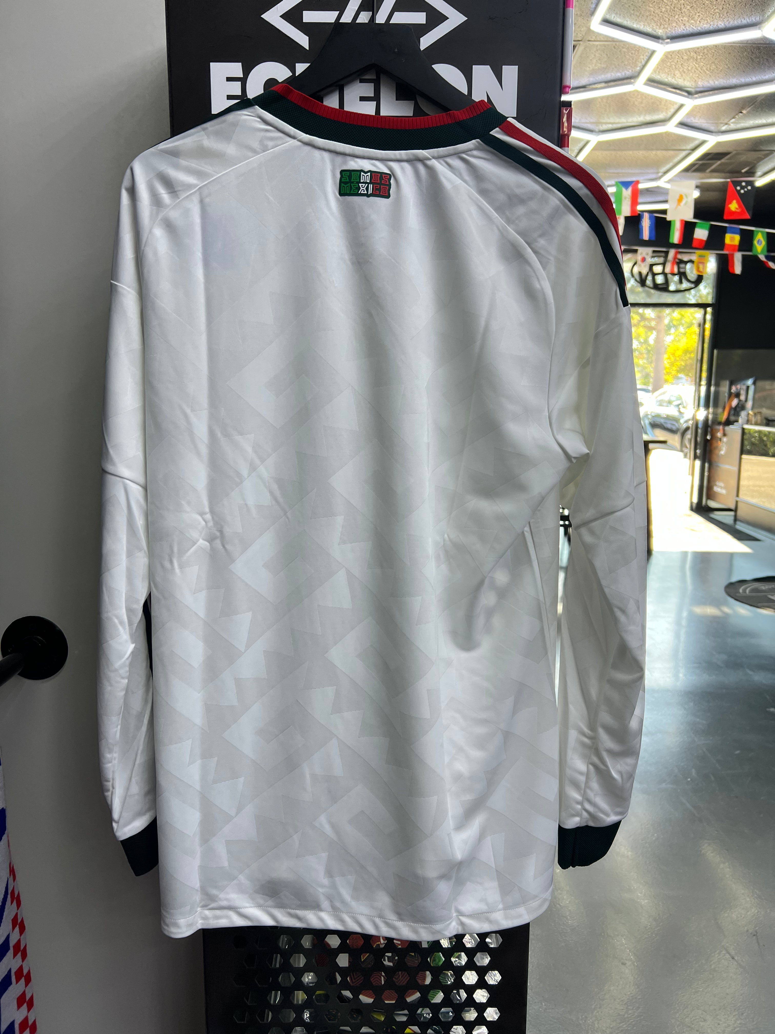 Adidas Mexico 2026 Away Authentic Long Sleeve Jersey