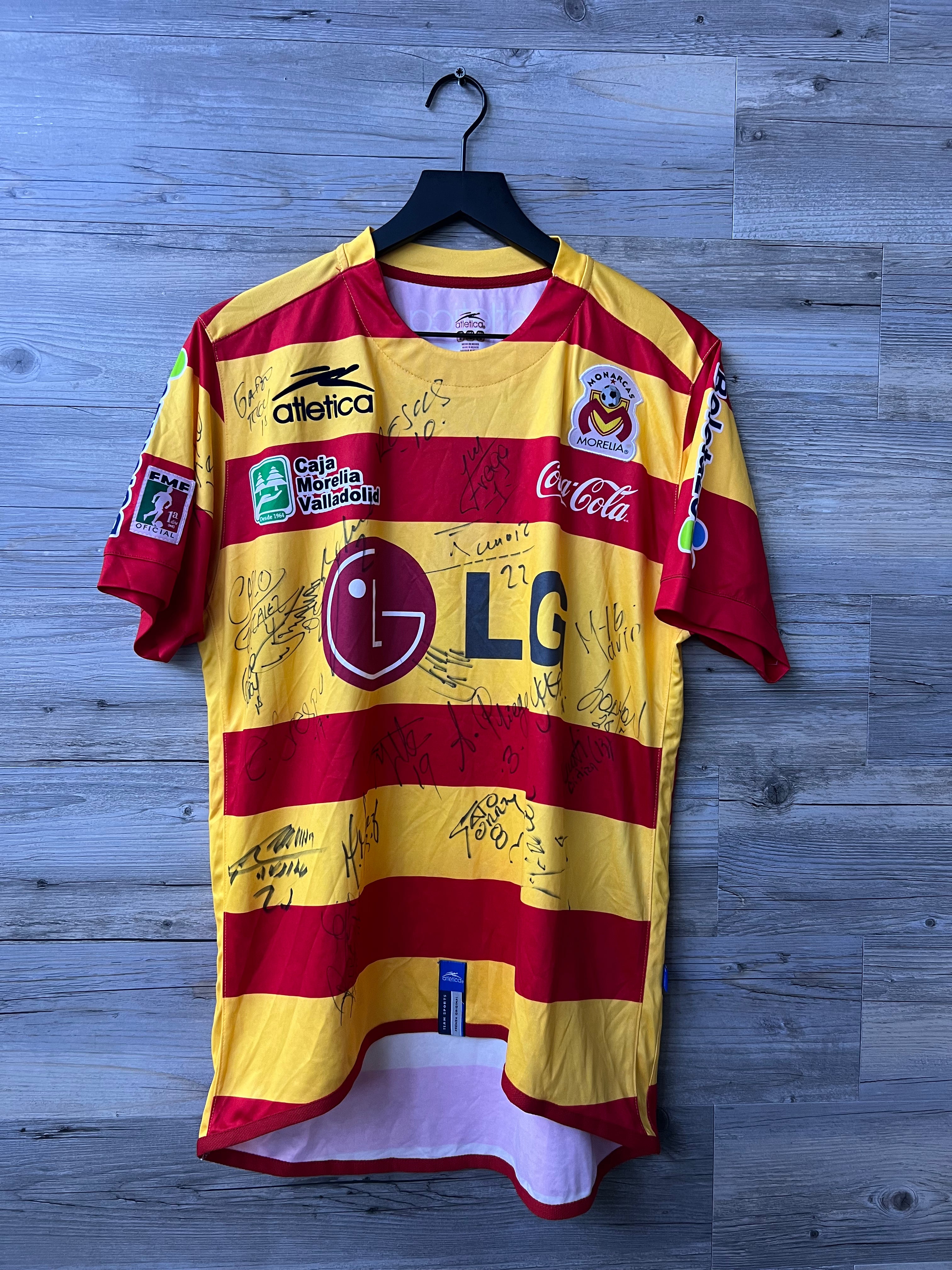 Atlética Monarcas Morelia 2006–07 Home Jersey – Multi-Signed