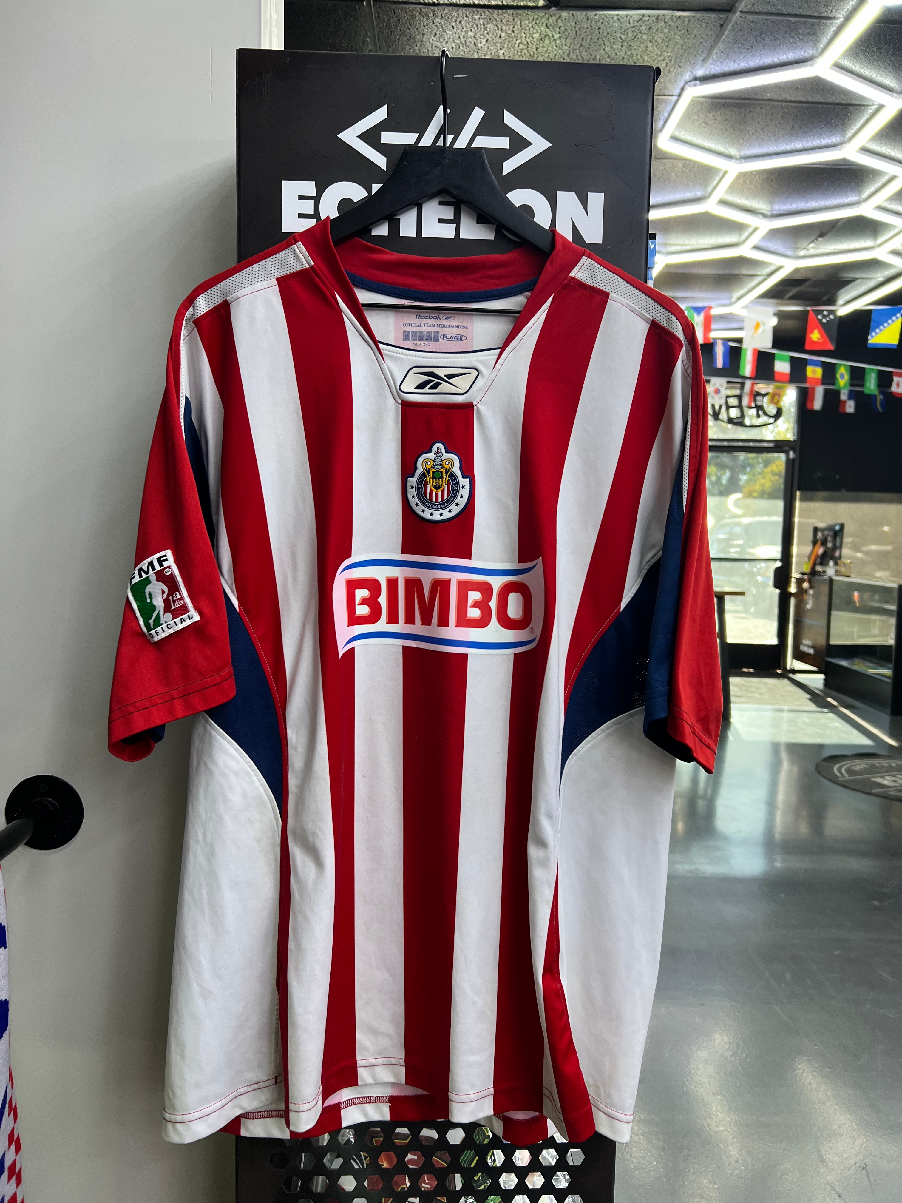 Reebok Chivas Guadalajara 2003–04 Home Jersey – Bofo Bautista #23 MY ANGEL