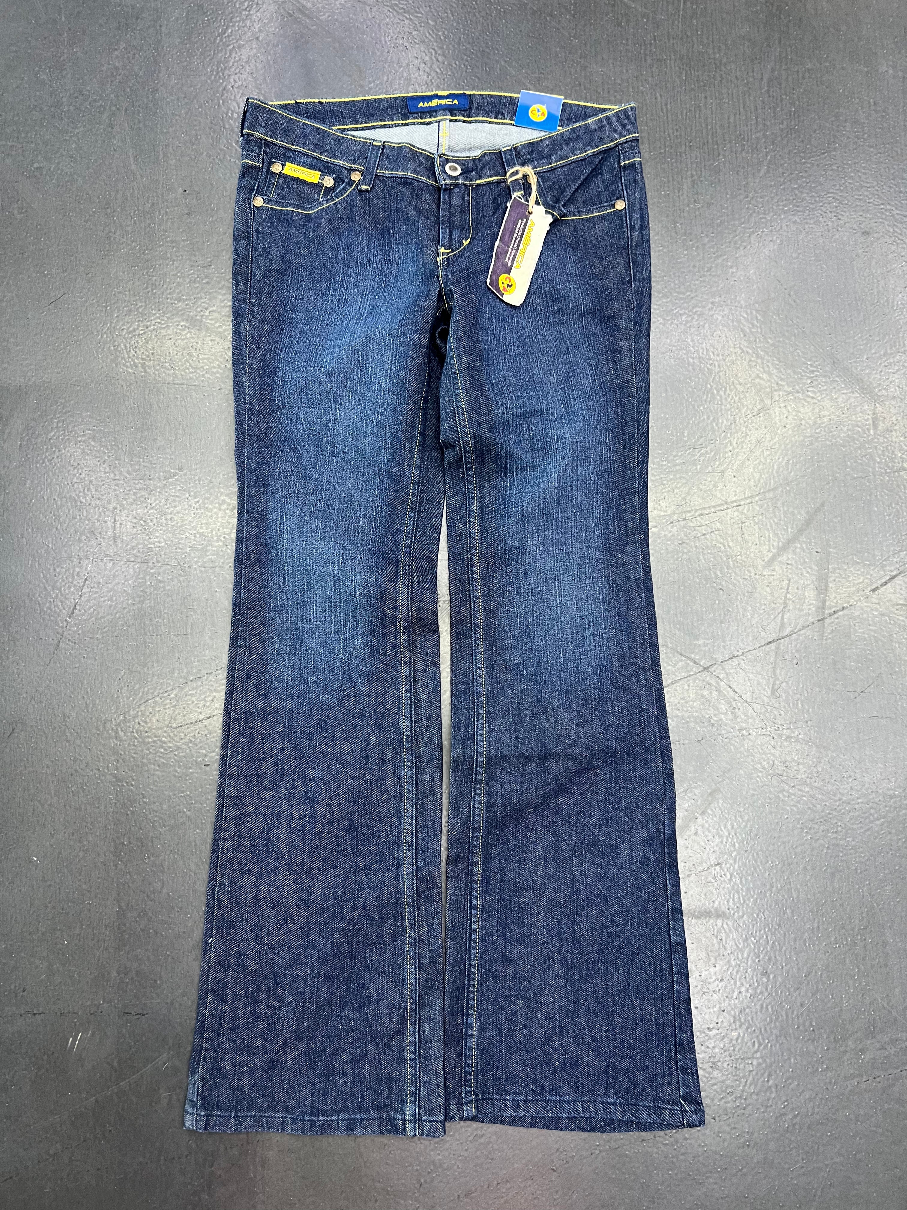 Club América Vintage Y2K Liga MX Denim Jeans