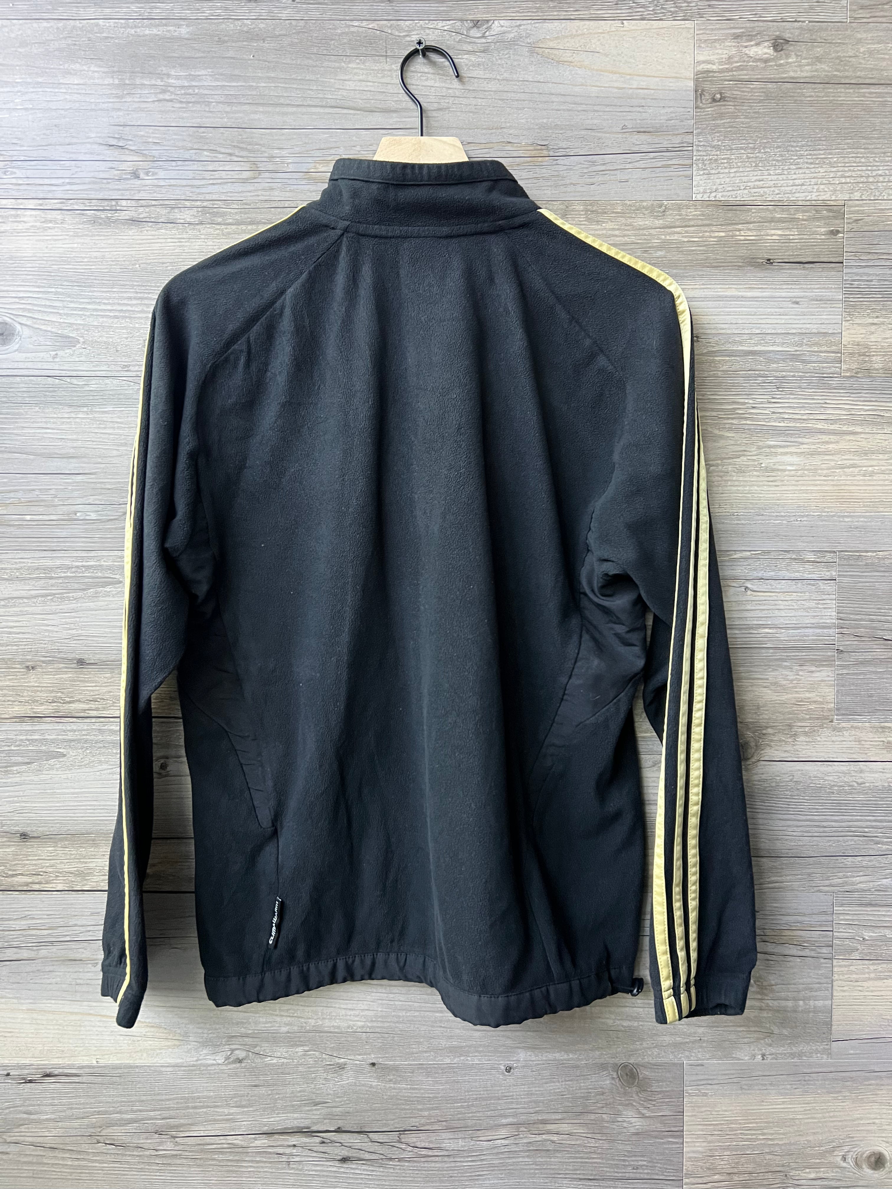 Adidas Mexico 2011 Black/Gold Quarter-Zip Fleece Training Top