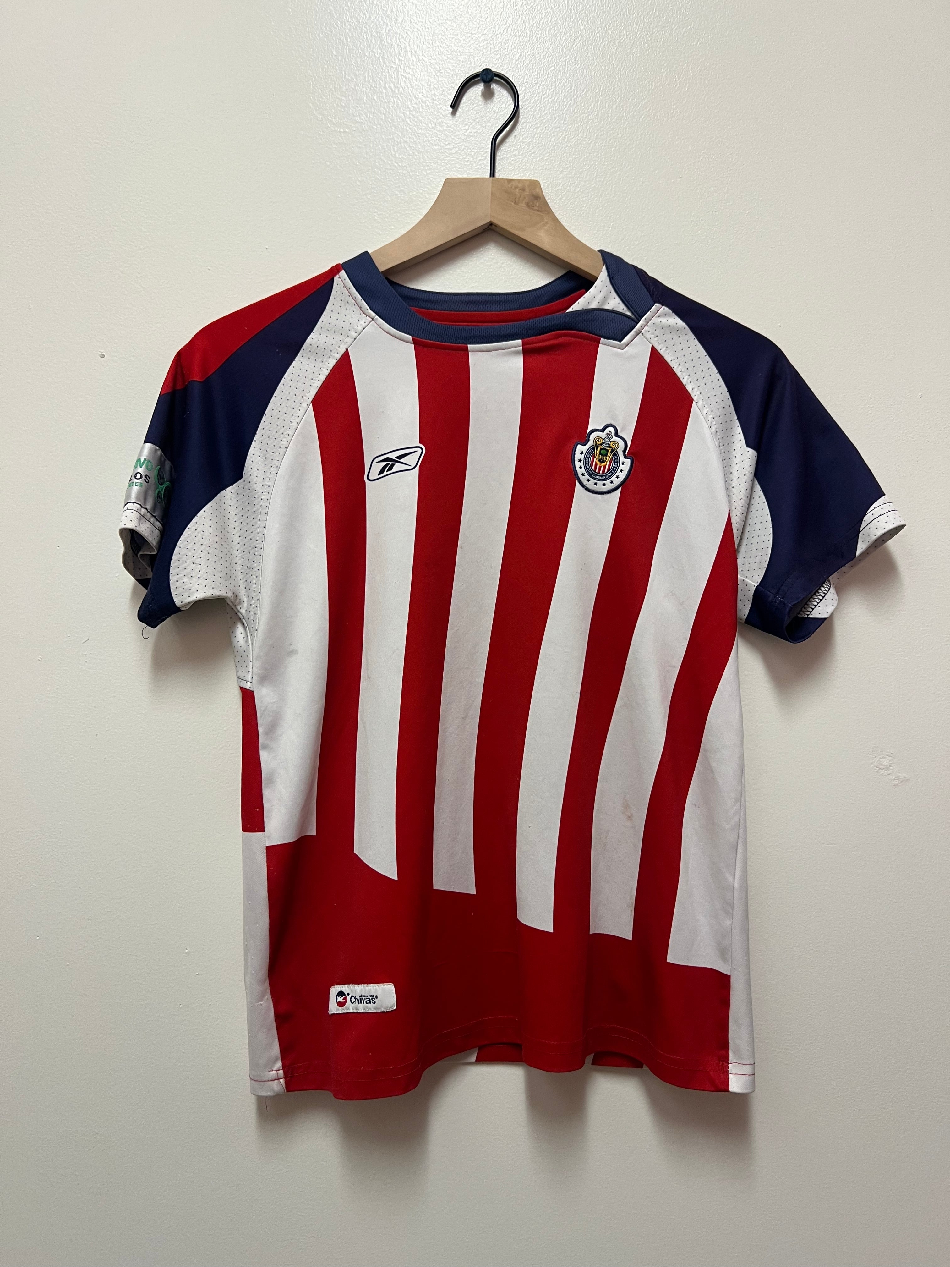 Reebox Chivas 2007-08 Home Jersey- Reynoso