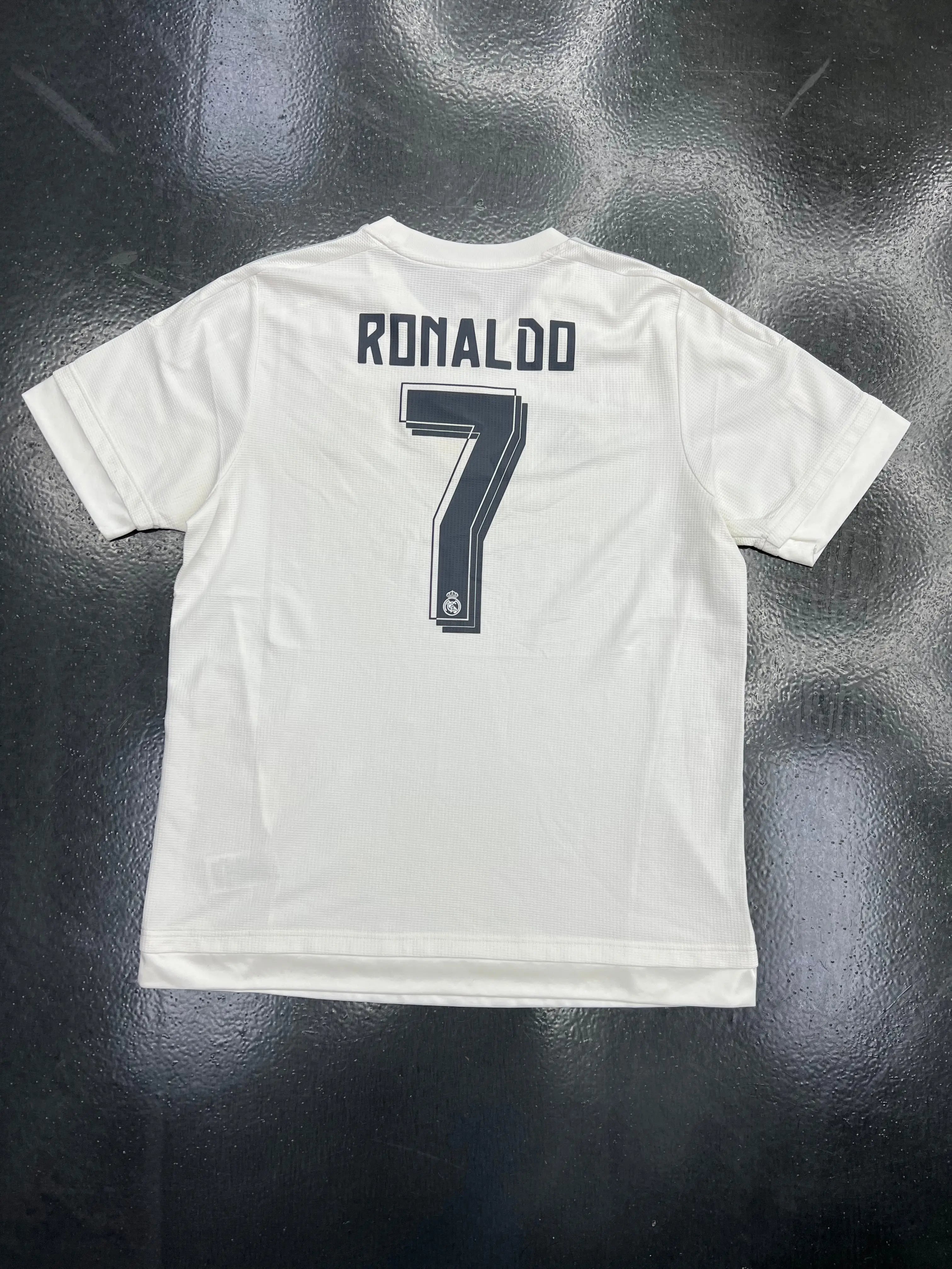 Adidas Real Madrid Home Jersey 2015/2016 – Cristiano Ronaldo #7 | La Liga Patch + FIFA World Champions Badge STA Apparel