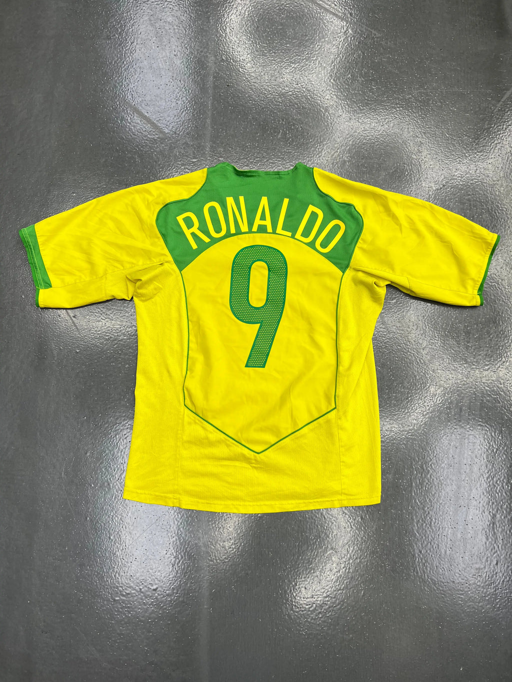 2004-2006 Brazil Home Ronaldo #9 Jersey – Nike – Iconic Era Kit (WC06 Cycle) STA Apparel