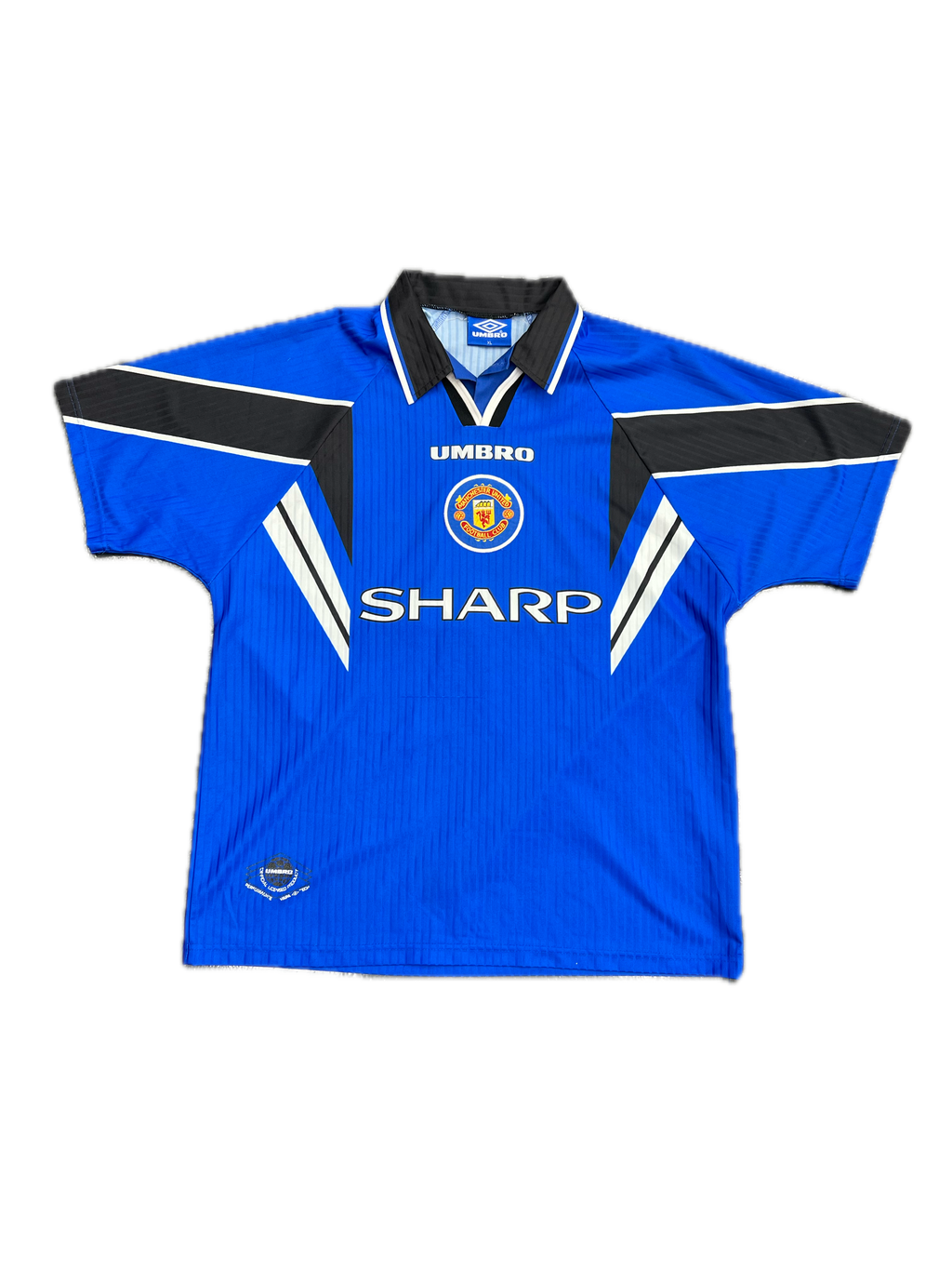 Umbro 1996–97 Manchester United Beckham #7 Third Jersey — Sharp Era Classic