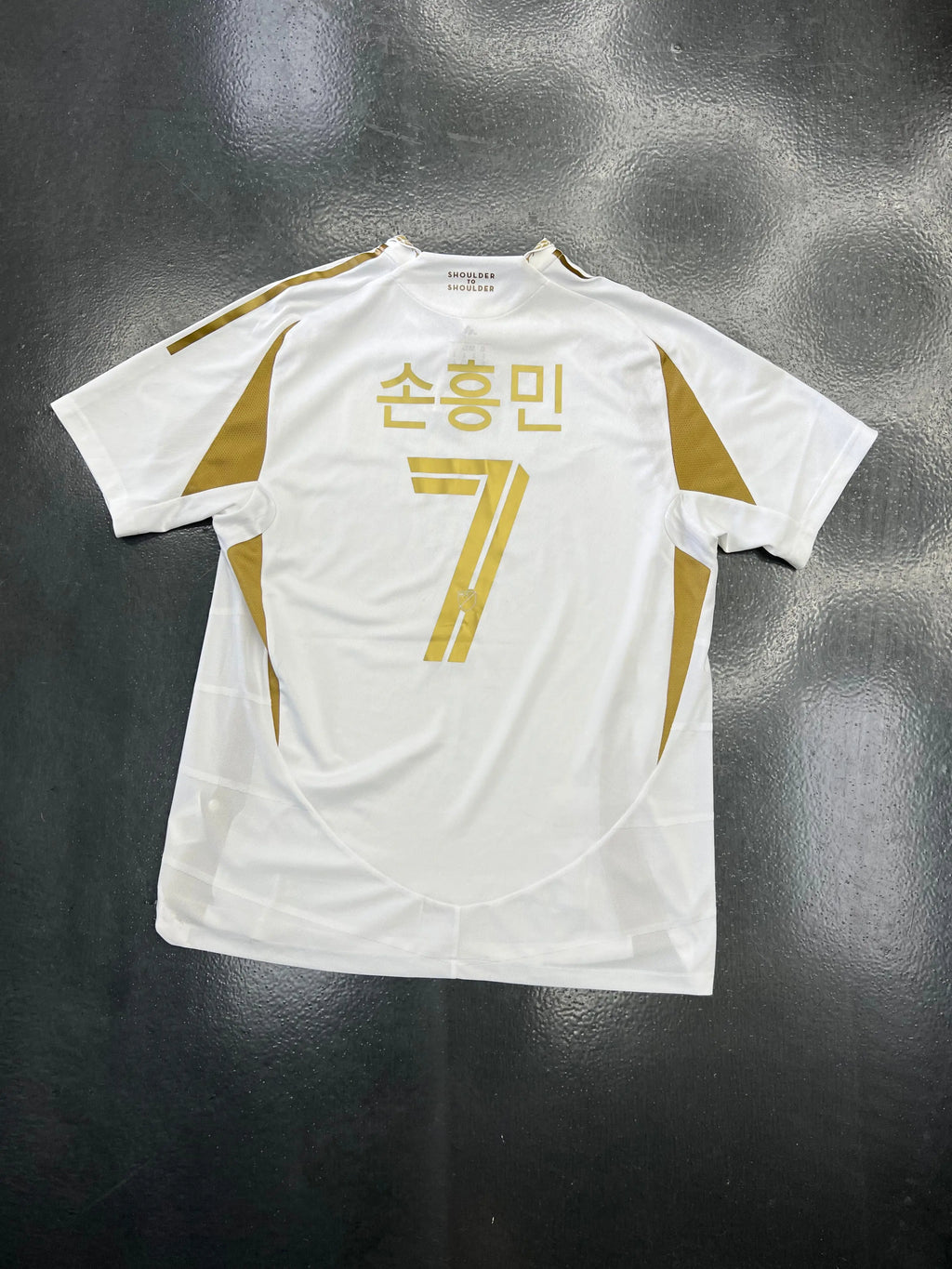 Adidas LAFC “Gold Out” Home Jersey – Son Heung-Min #7 (Hangul Name Set) | Limited Edition Kit STA Apparel