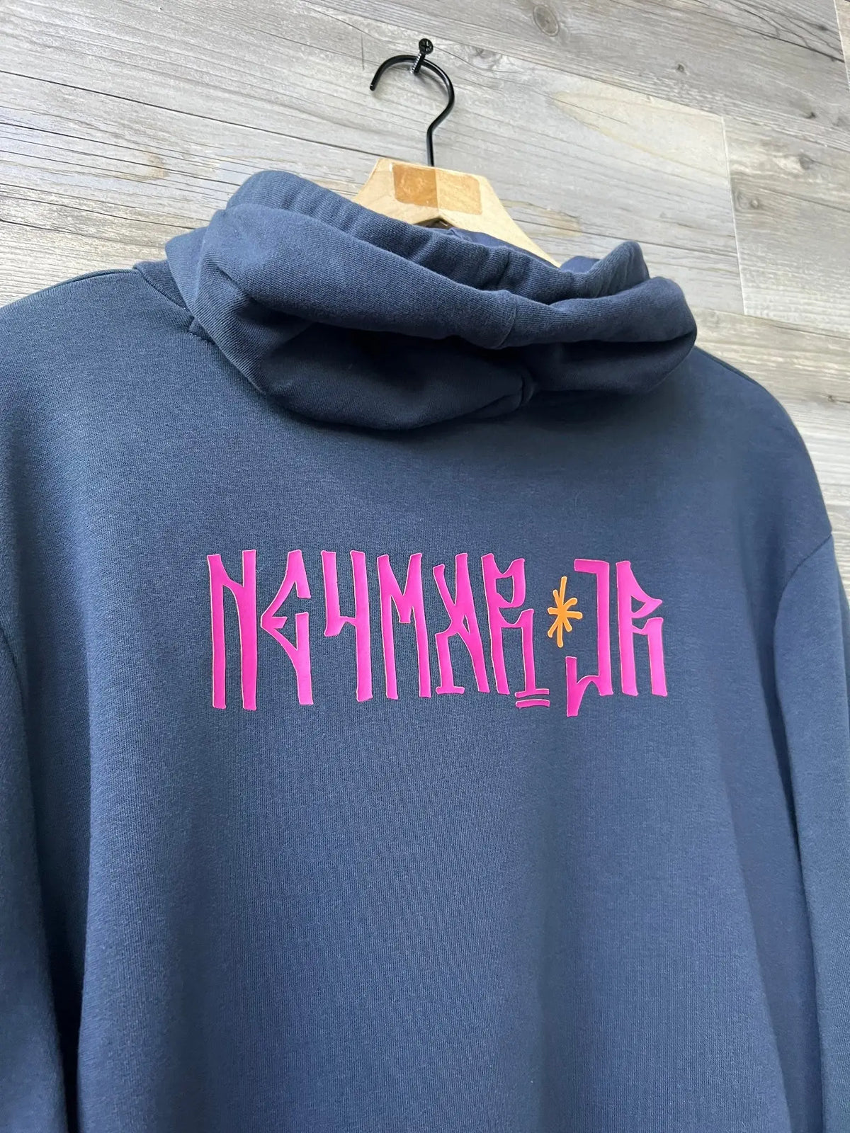 Puma Neymar Jr. Flare Hoodie – Navy/Orange/Pink — detail